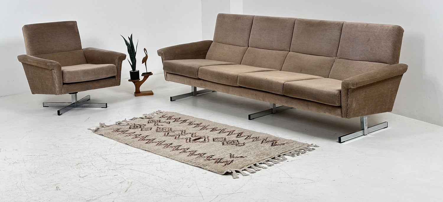 Vintage Sofa & Sessel im Mid Century Design, 60er Jahre