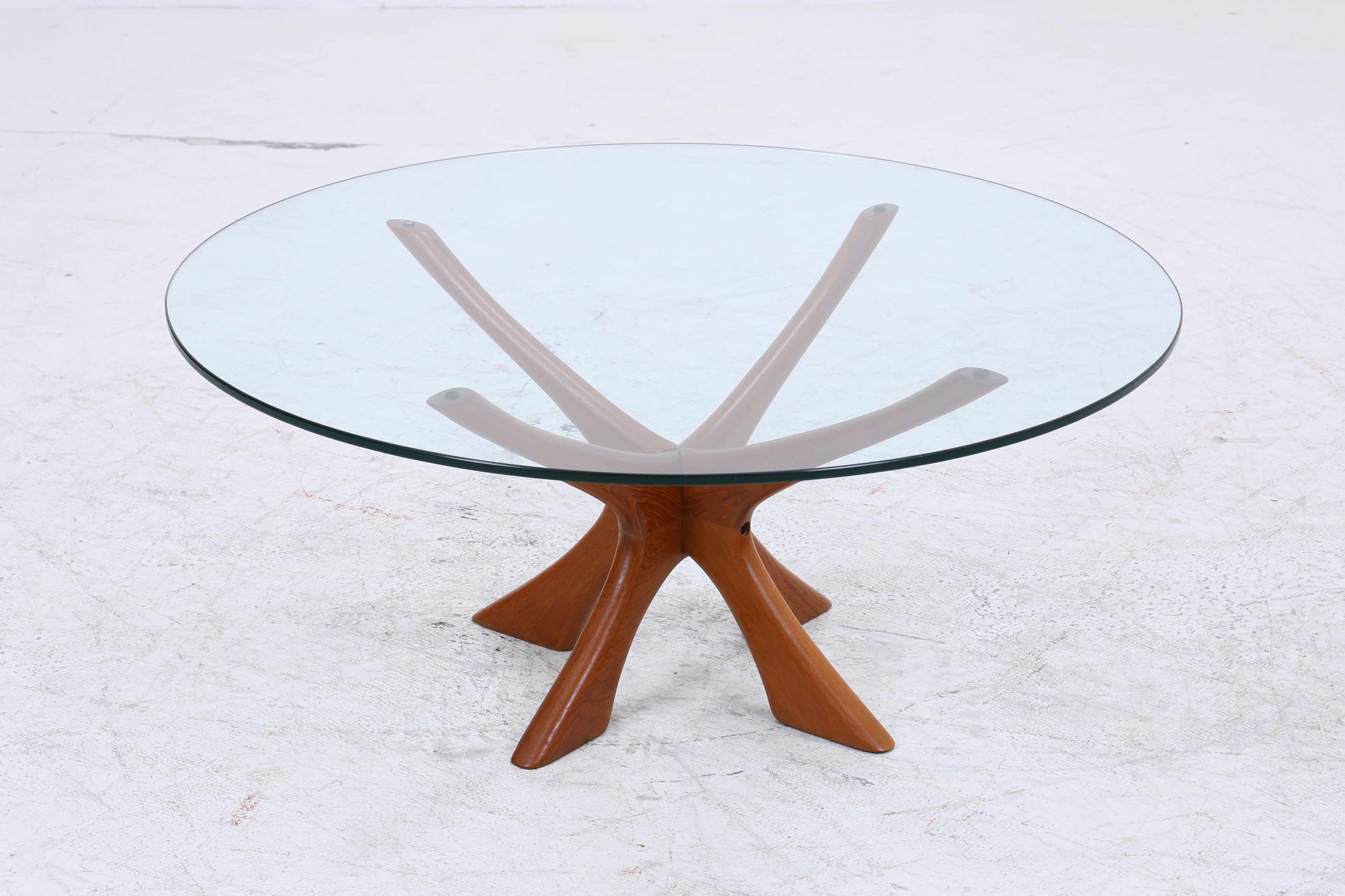 Vintage Teak Couchtisch T118 von Illum Wikkelso für Niels Eilersen | Mid Century Beistelltisch | Danish Design 60er Jahre