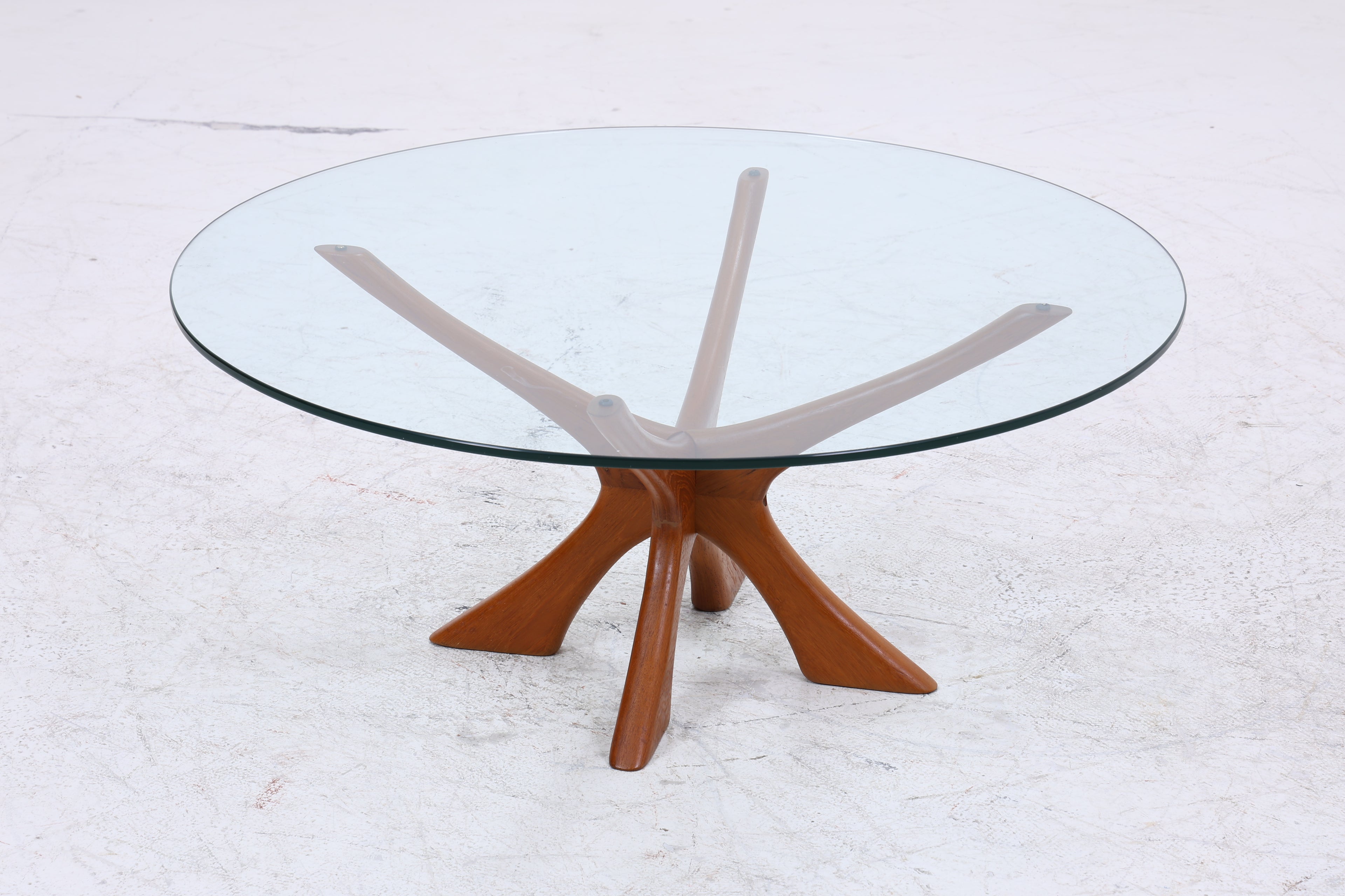 Vintage Teak Couchtisch T118 von Illum Wikkelso für Niels Eilersen | Mid Century Beistelltisch | Danish Design 60er Jahre