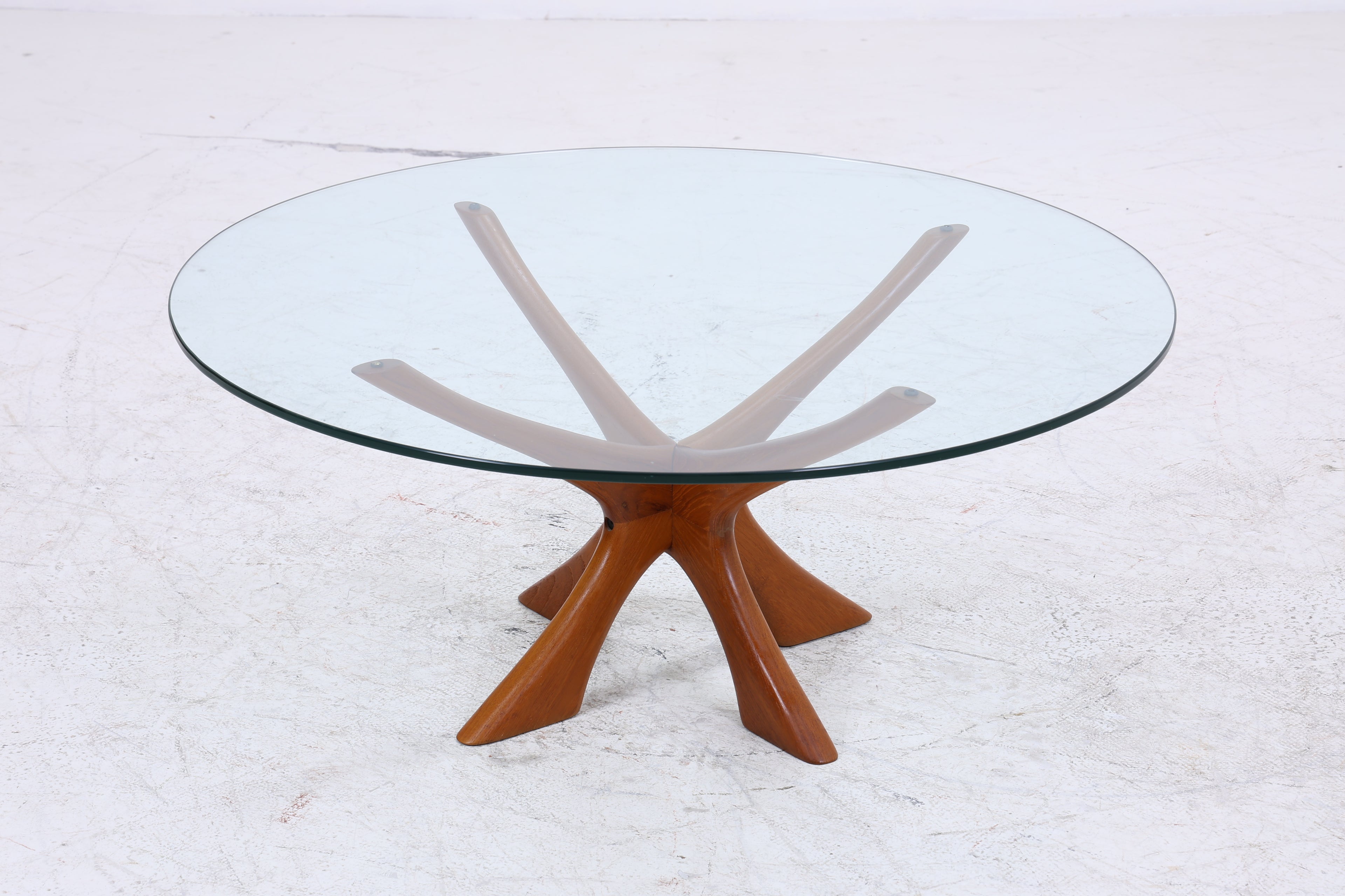 Vintage Teak Couchtisch T118 von Illum Wikkelso für Niels Eilersen | Mid Century Beistelltisch | Danish Design 60er Jahre