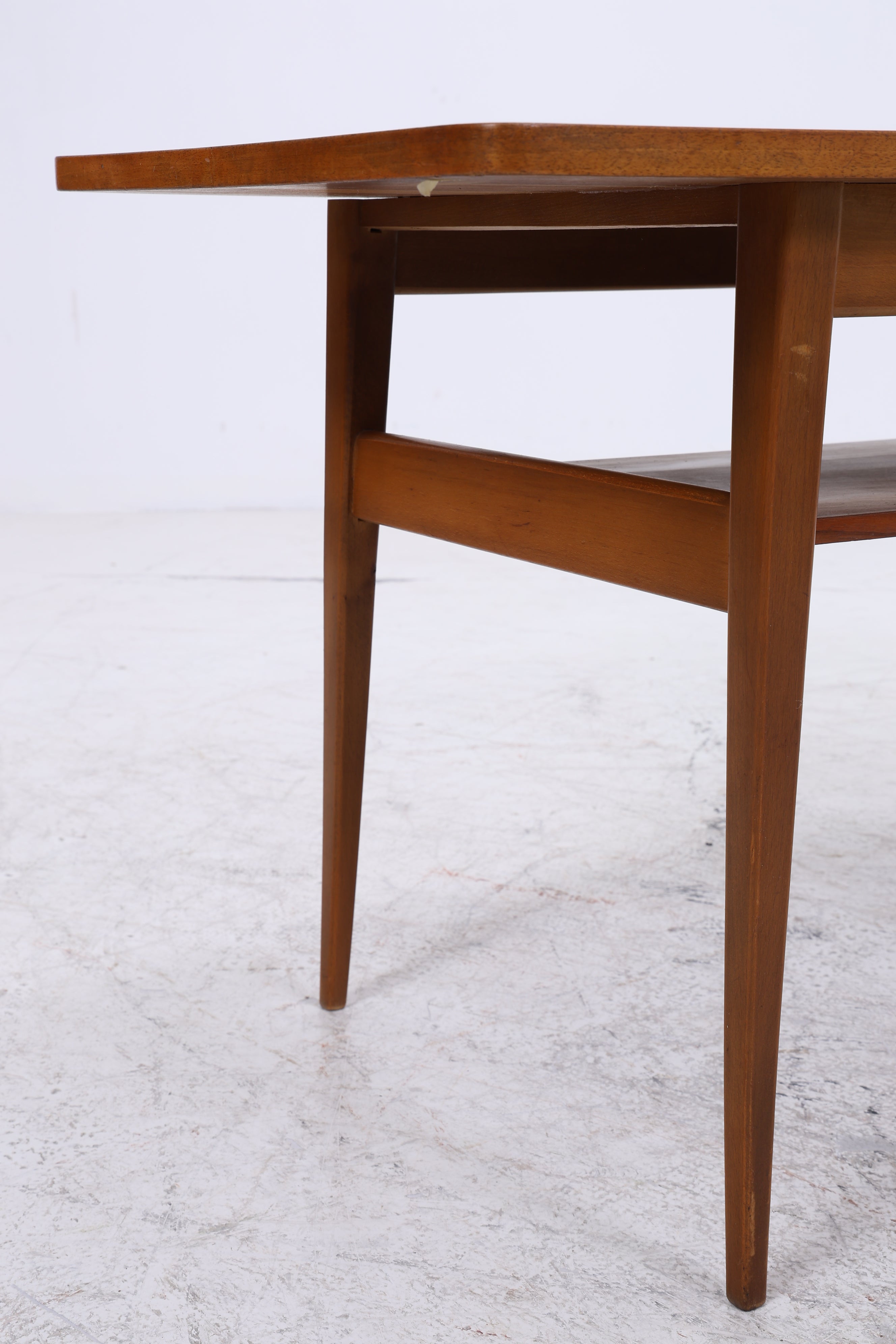 Vintage Couchtisch Holz | 50er 60er Jahre Coffee Table | Mid Century Tisch | Retro Wohnzimmertisch