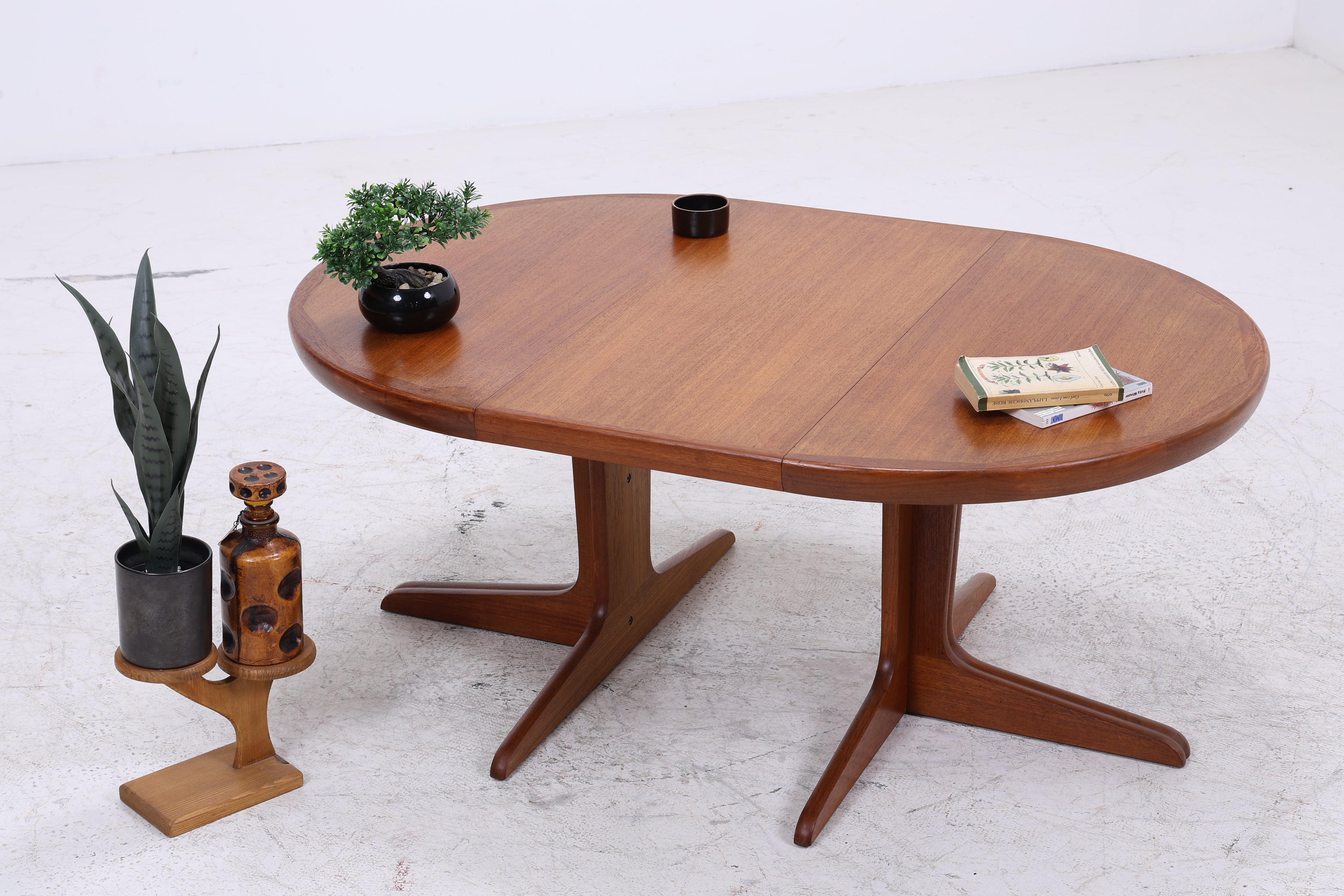 Ausziehbarer Teak Couchtisch | Danish Design | Mid Century Sofatisch
