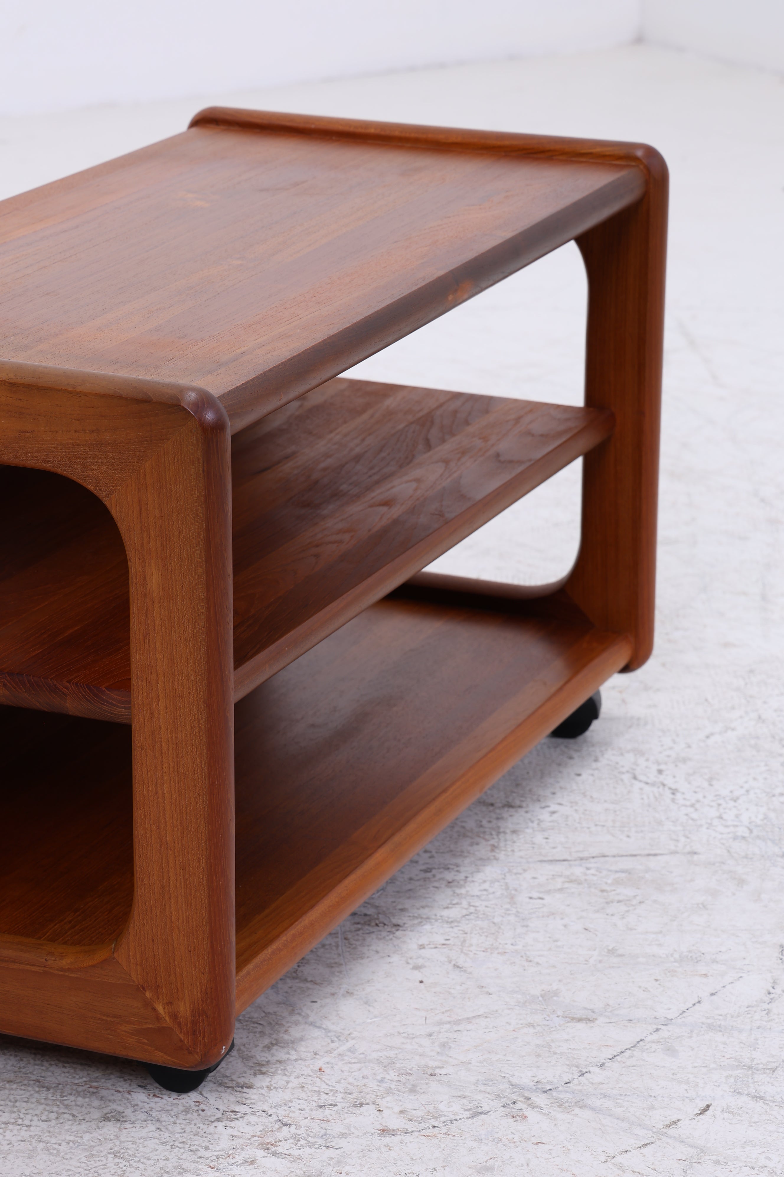 Teak Servierwagen | Danish Design Barwagen | Mid Century Rollwagen