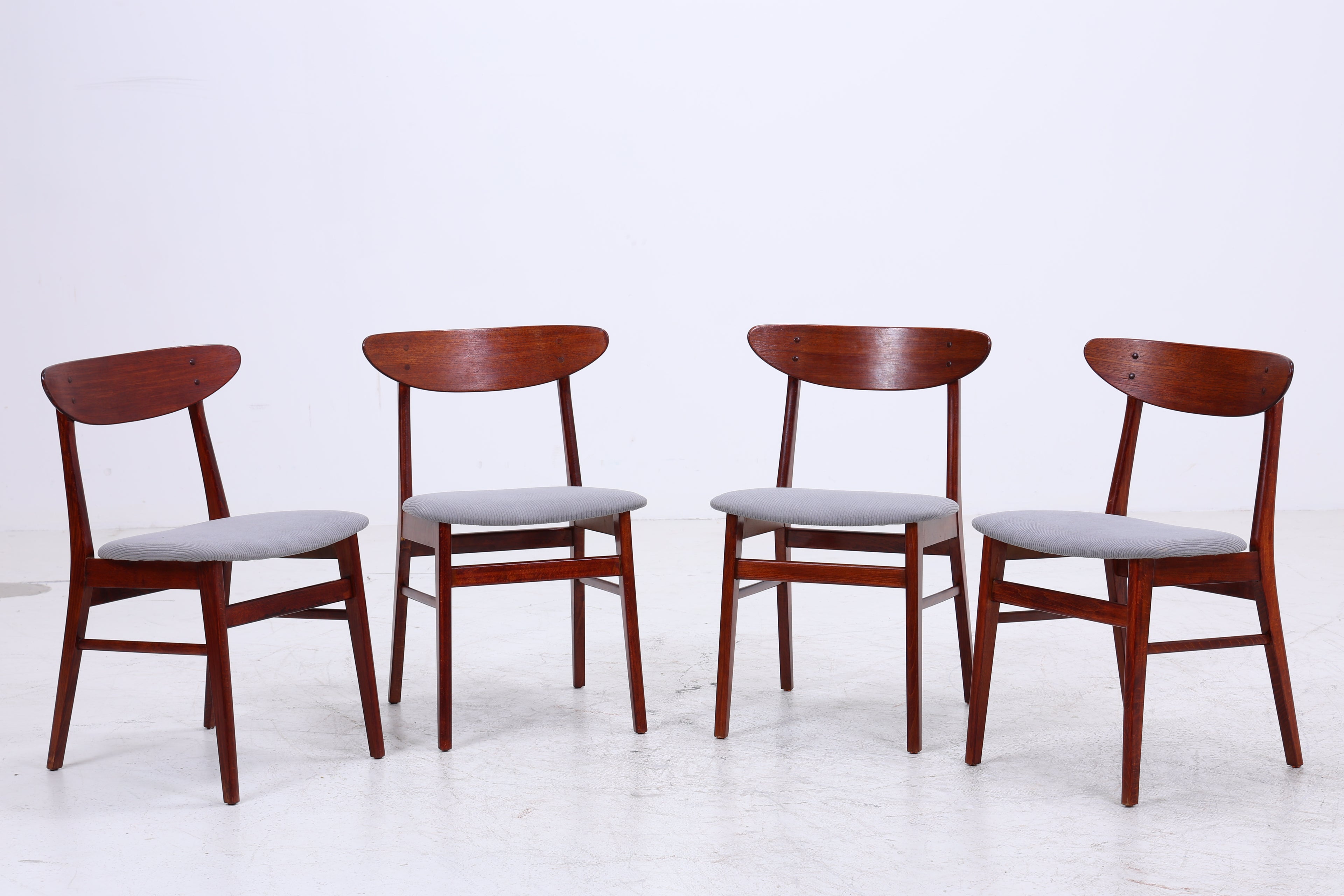Vintage Farstrup Stühle | Danish Design | 4er Set | Mid Century