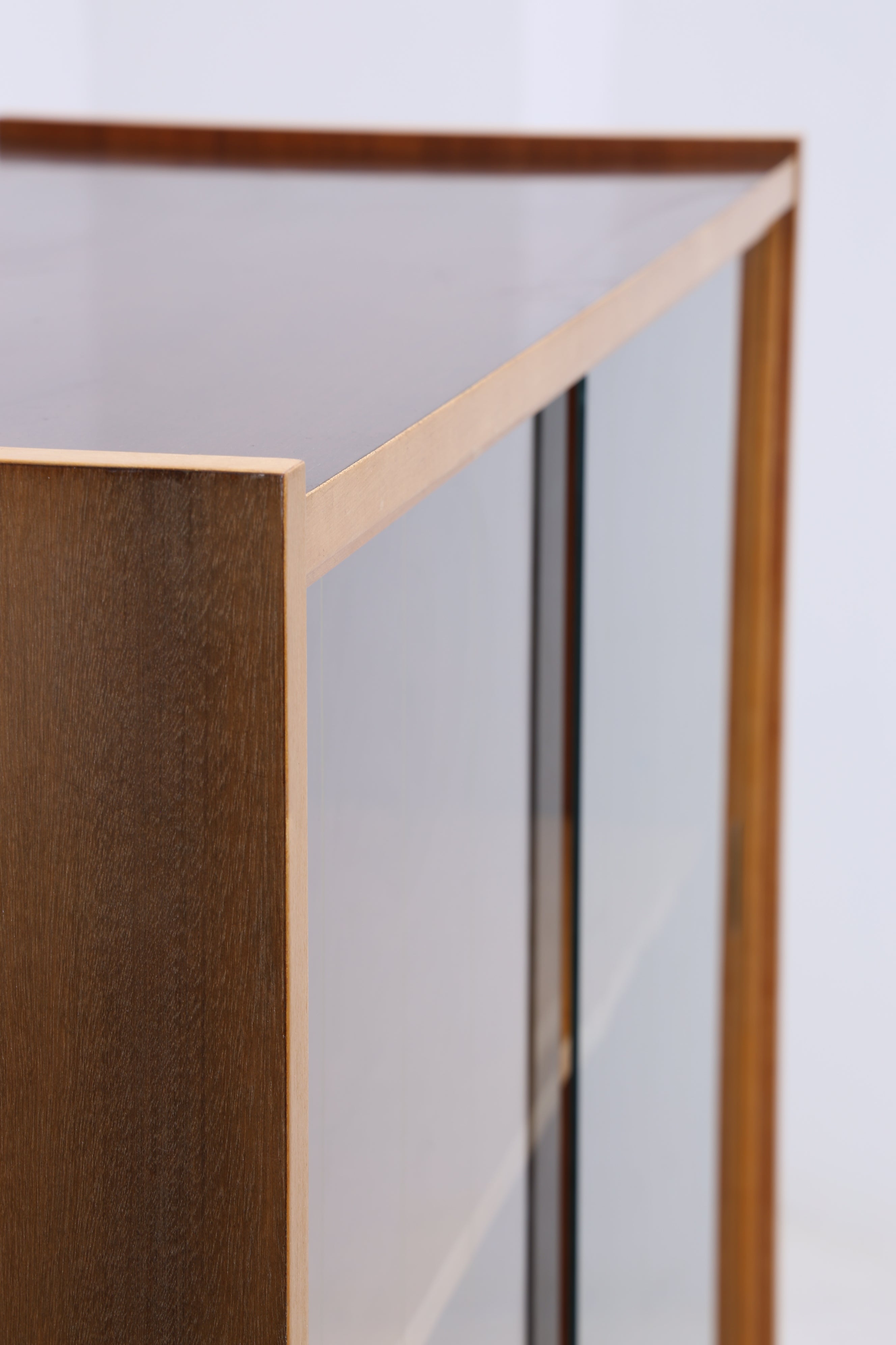 Vintage Vitrine | Mid Century Glasschrank | 50er 60er Jahre