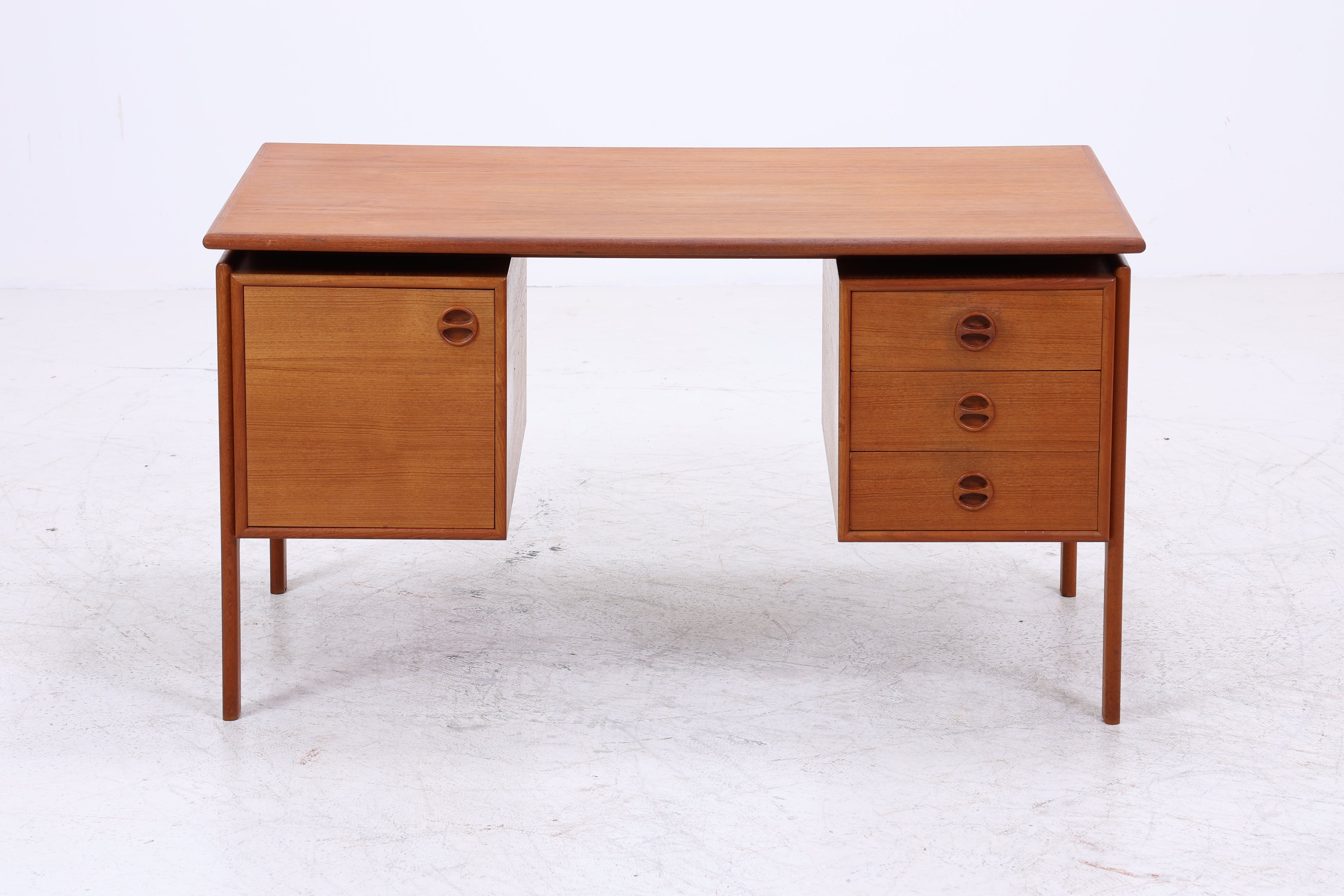 Vintage Teak Schreibtisch von Arne Vodder | Mid Century Arbeitstisch | Danish Design