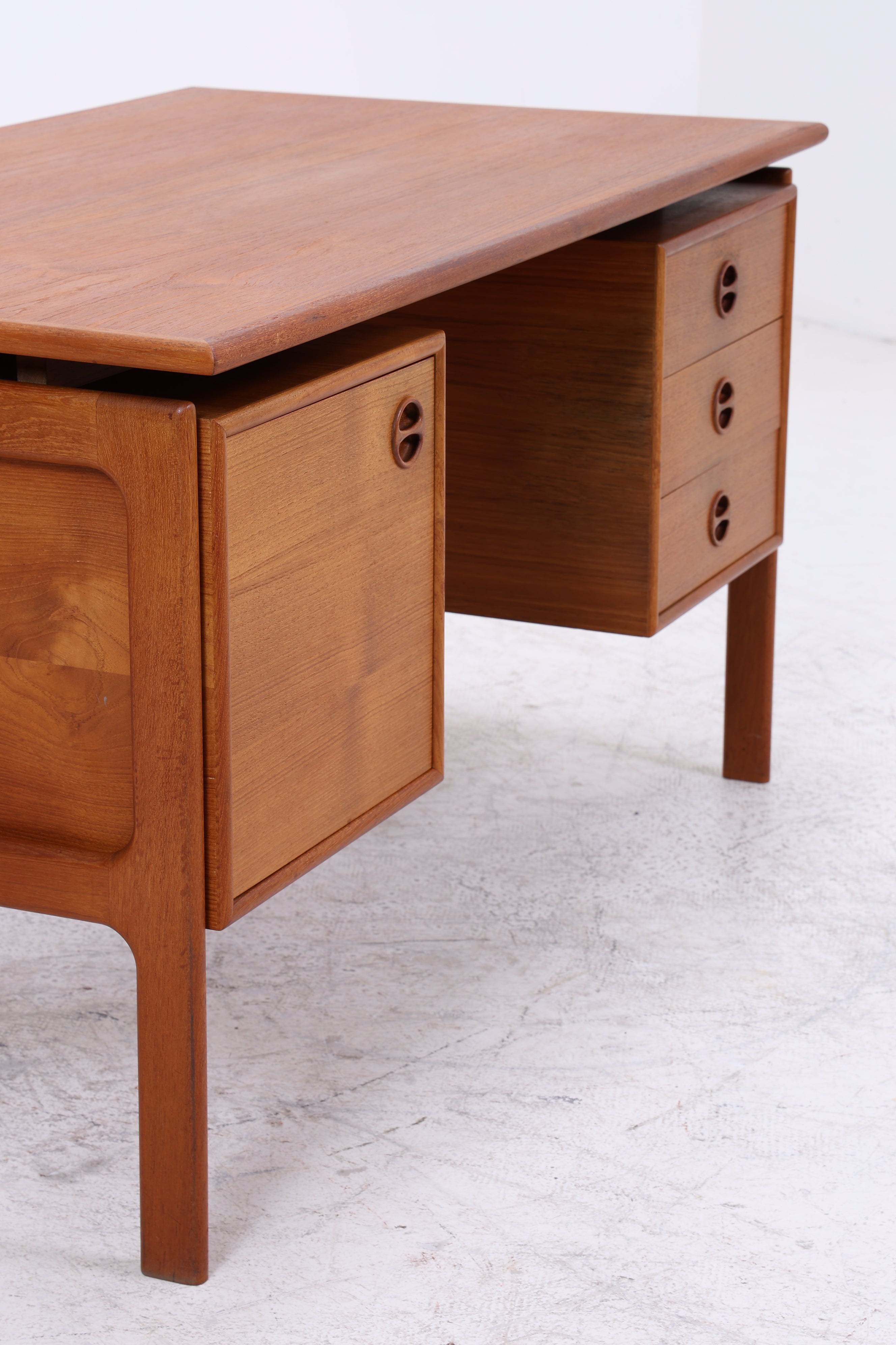 Vintage Teak Schreibtisch von Arne Vodder | Mid Century Arbeitstisch | Danish Design