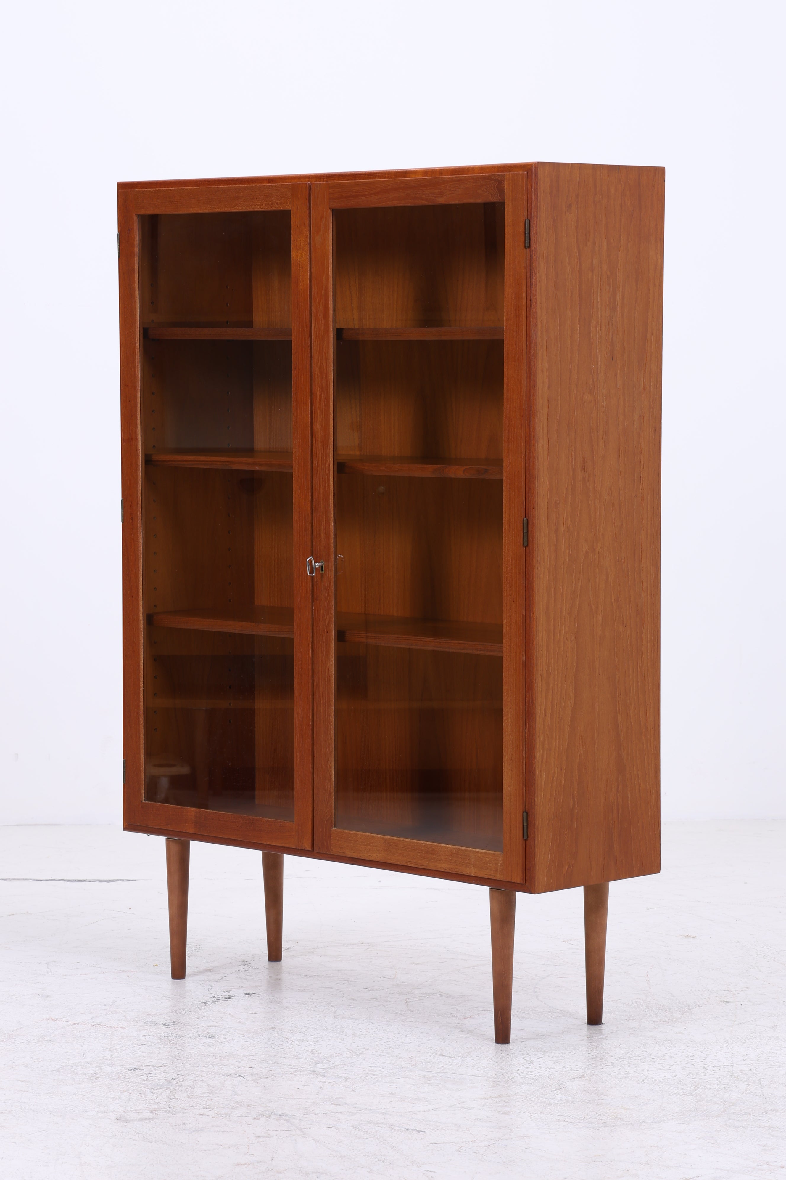 Vintage Teak Vitrine von Børge Mogensen | Danish Design | Mid Century Vitrinenschrank