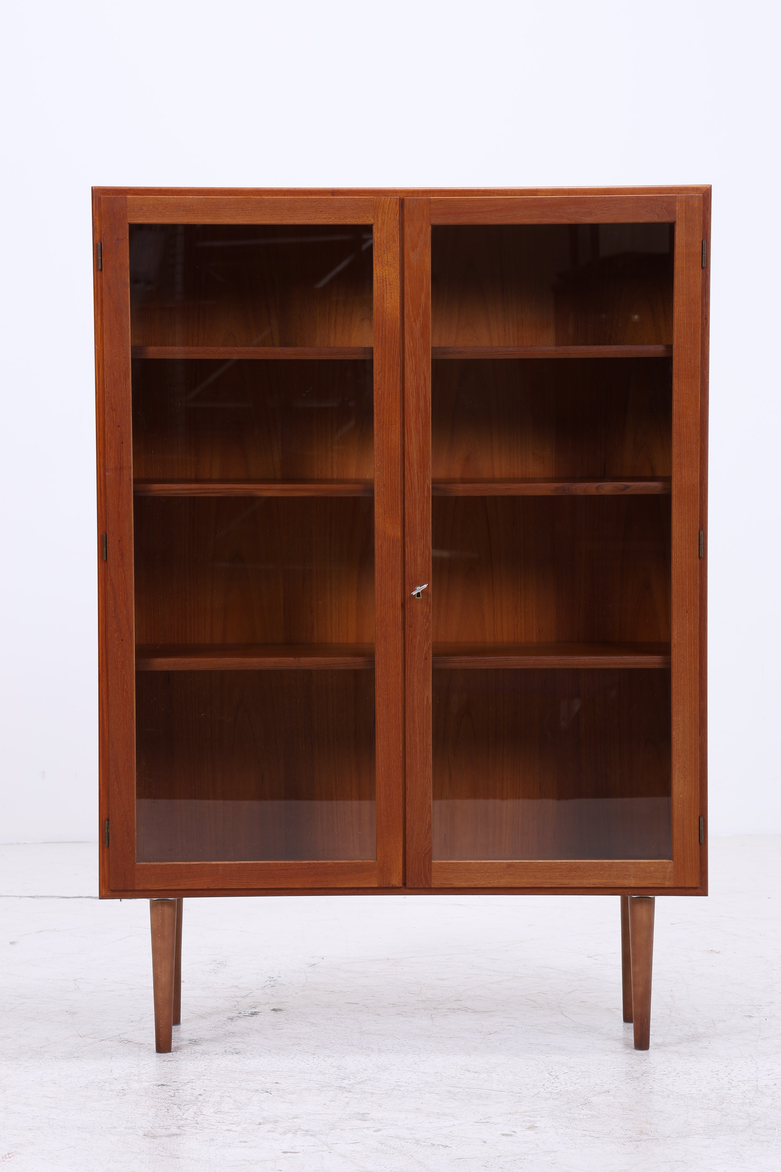 Vintage Teak Vitrine von Børge Mogensen | Danish Design | Mid Century Vitrinenschrank