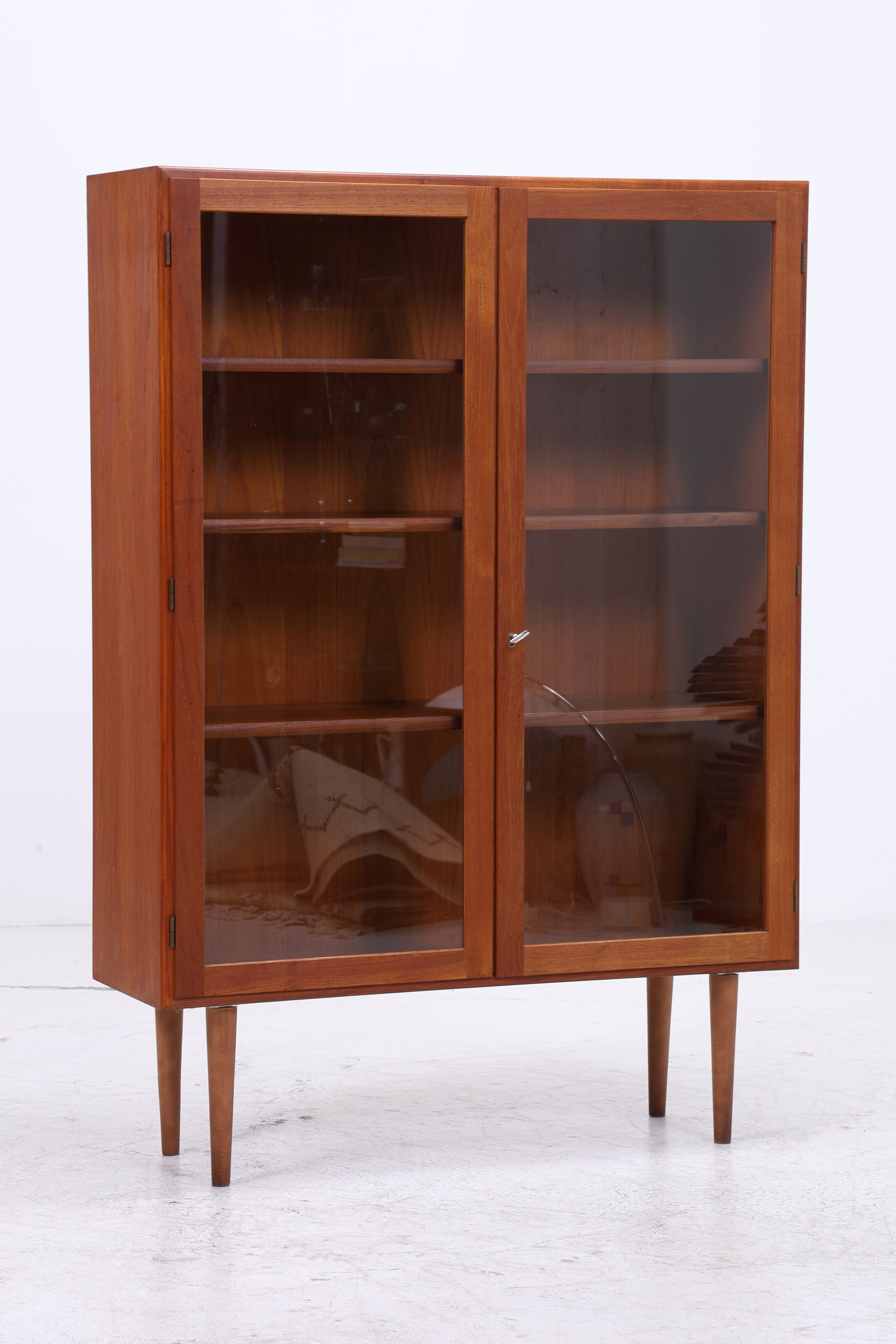 Vintage Teak Vitrine von Børge Mogensen | Danish Design | Mid Century Vitrinenschrank