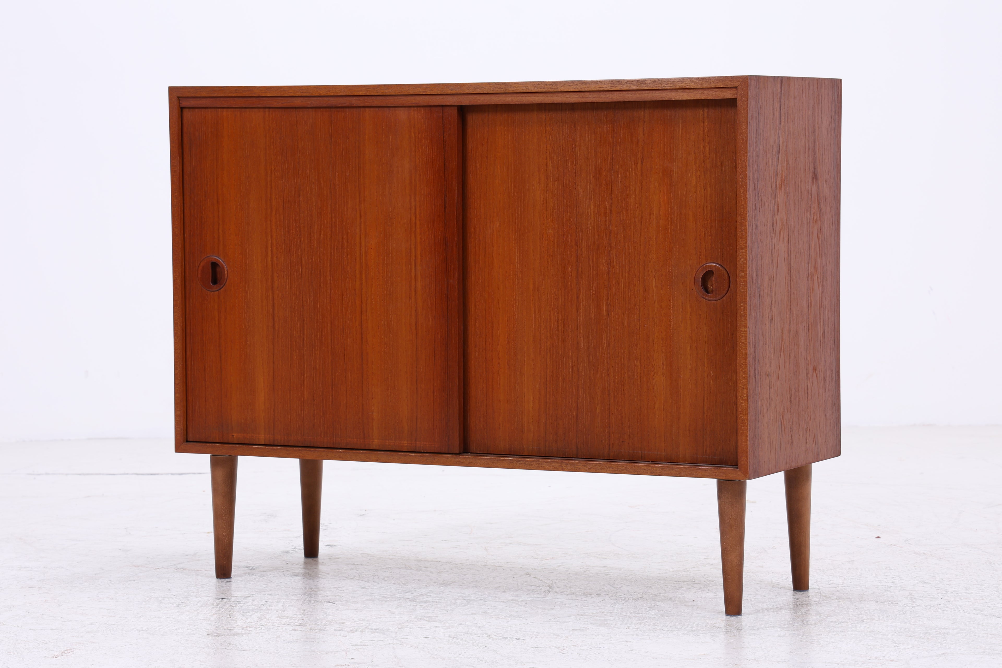 Vintage Teak Kommode von Musterring | Mid Century Schiebetürenschrank | Danish Design