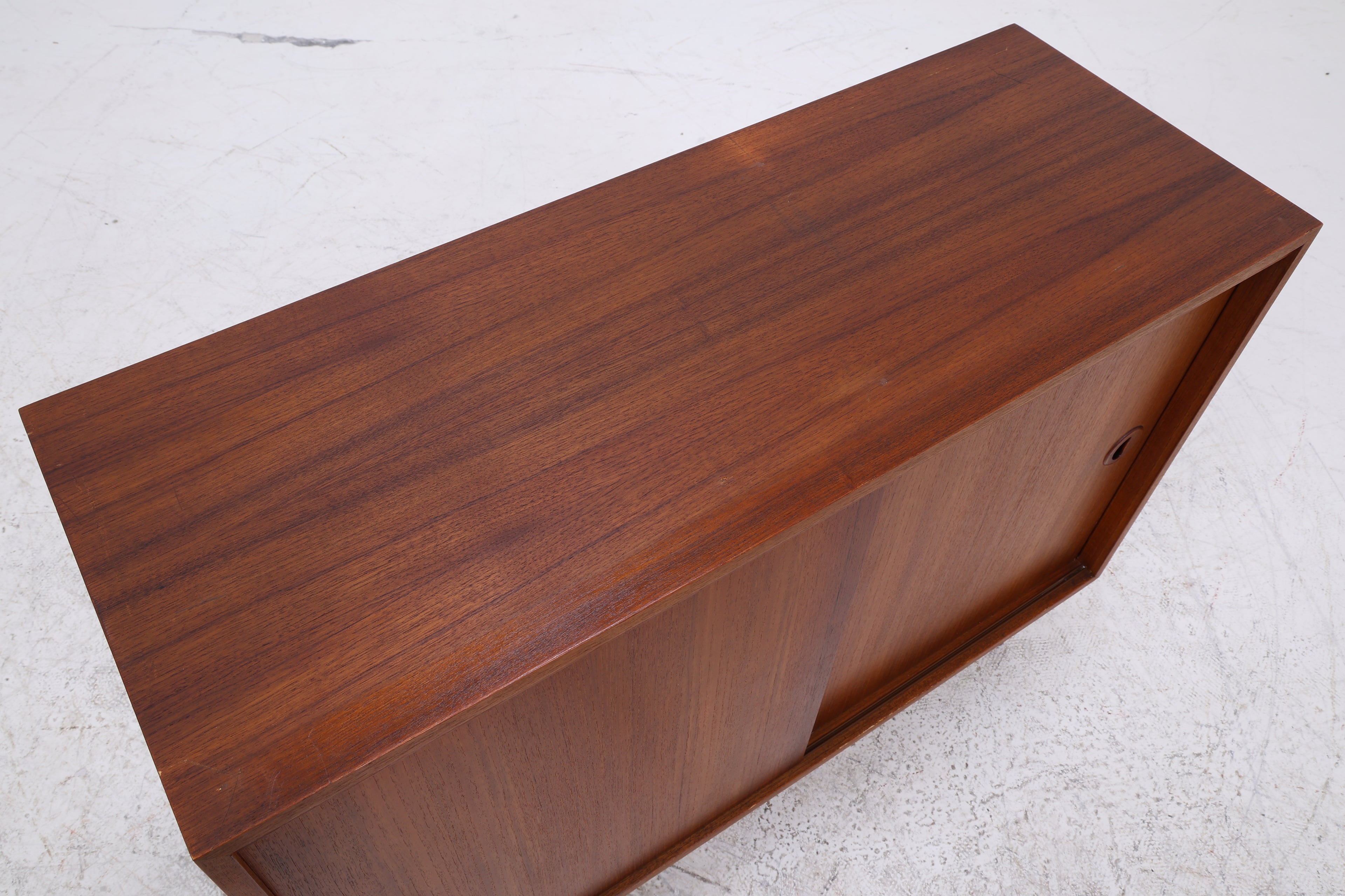 Vintage Teak Kommode von Musterring | Mid Century Schiebetürenschrank | Danish Design