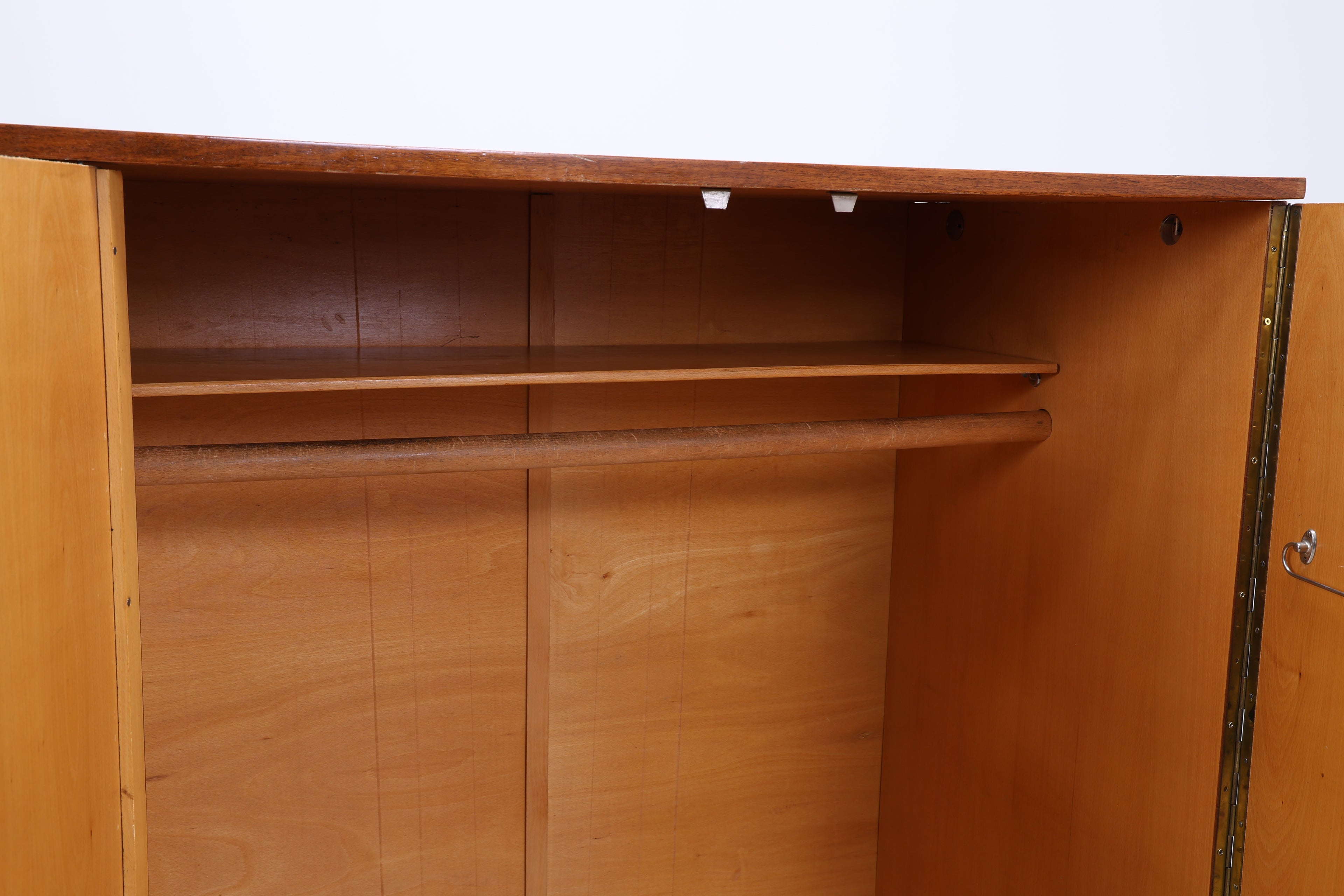 Vintage Kleiderschrank | Mid Century Schrank | 50er 60er Jahre