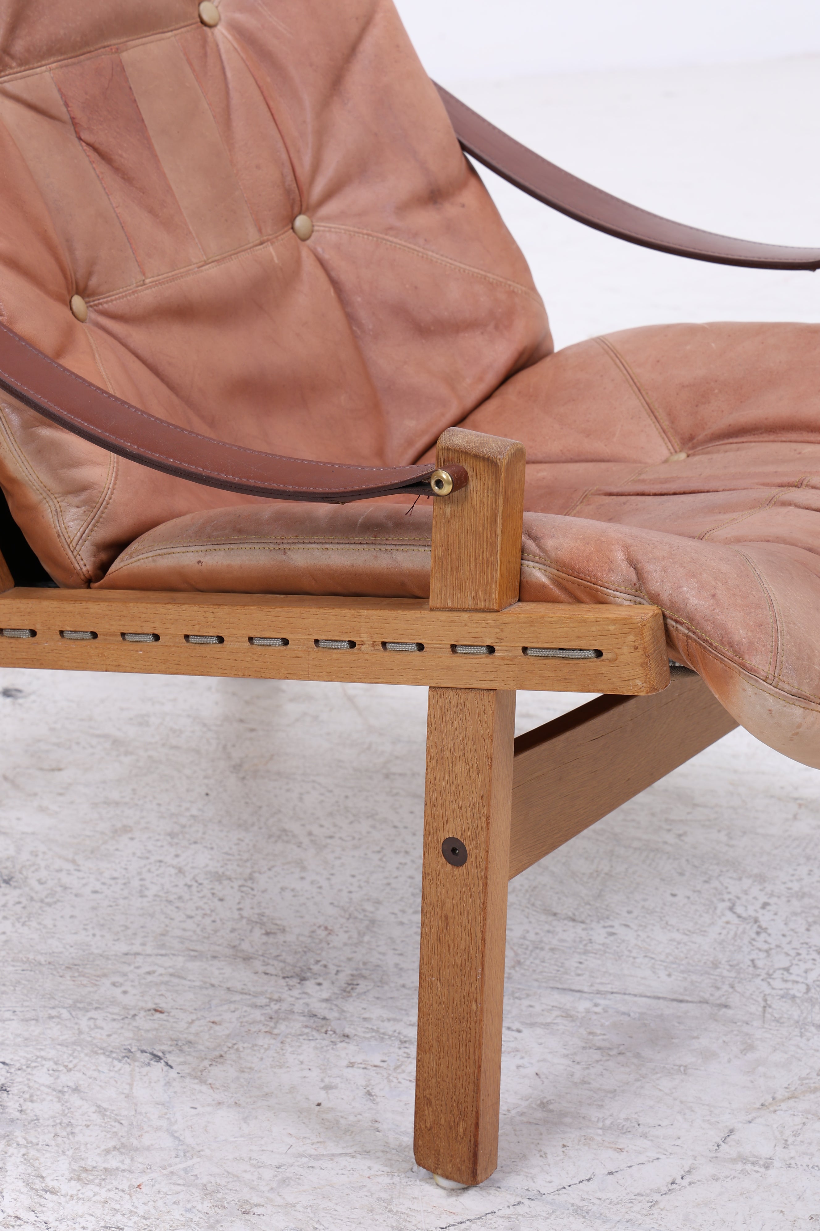 Torbjørn Afdal Hunter Chair | Vintage Ledersessel | Mid Century Sessel