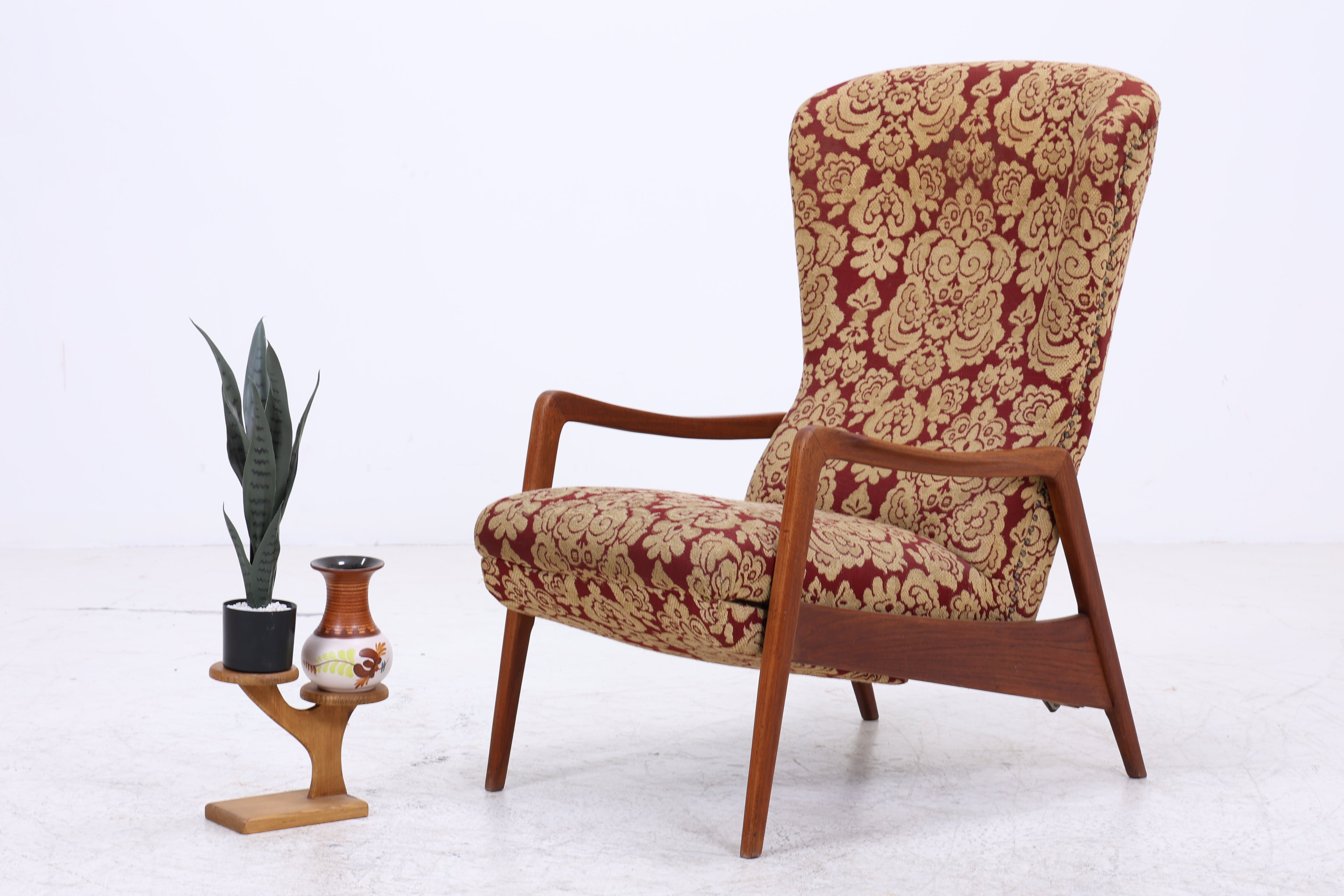 Vintage Teak Sessel | Mid Century Lounge Chair | 60er Jahre