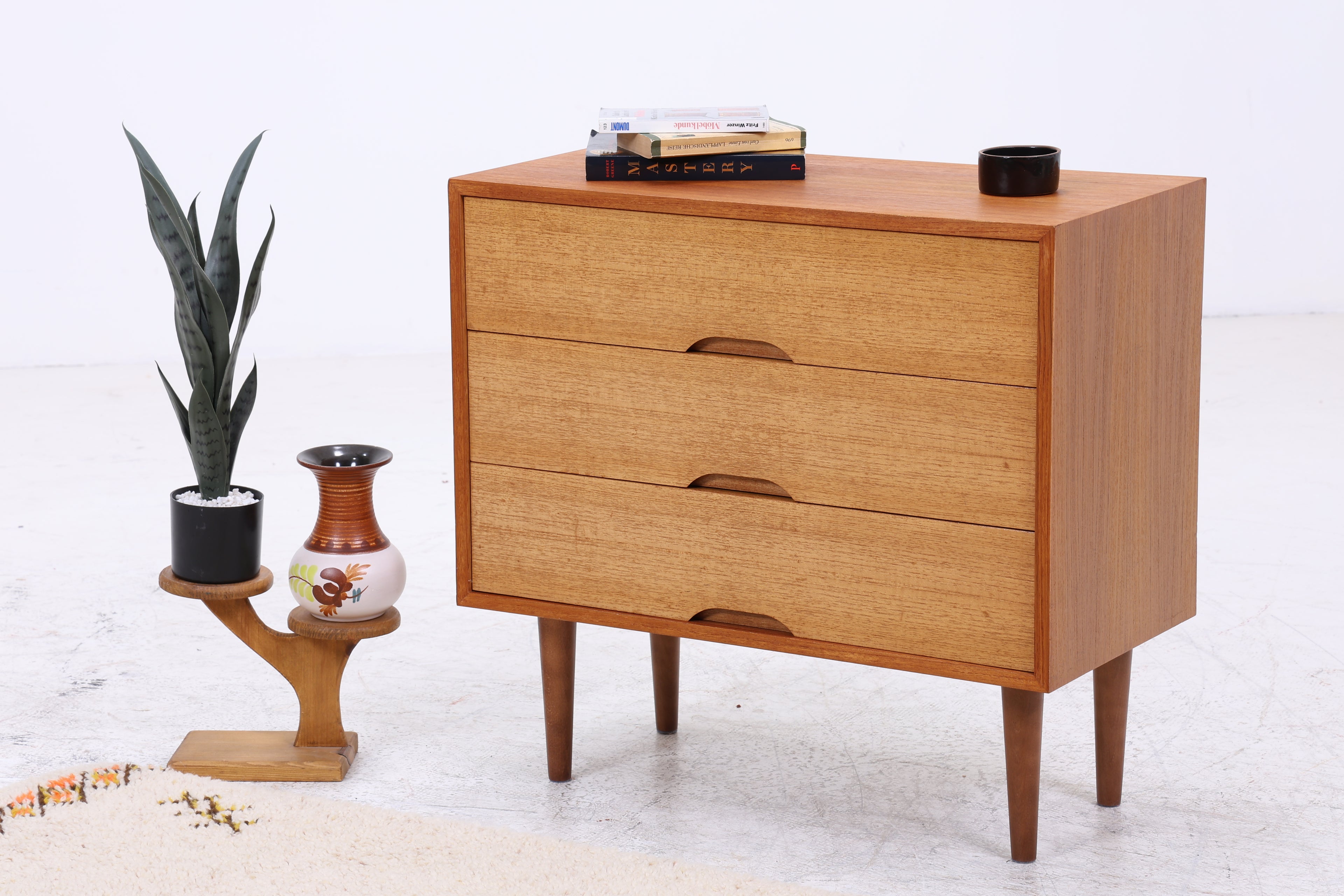 Vintage Teak Kommode | Mid Century Schubladenschrank | 60er Jahre