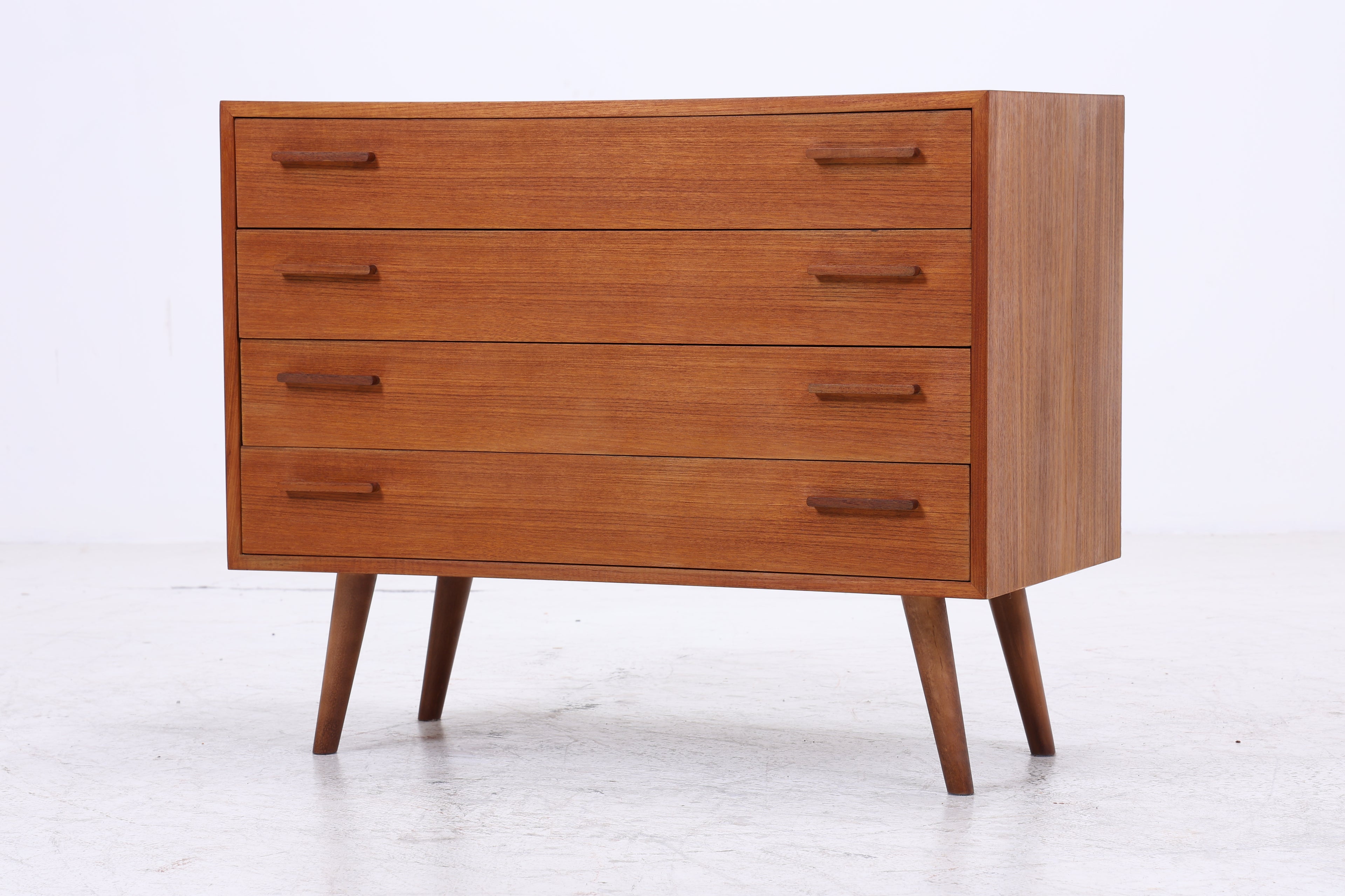 Vintage Teak Kommode von Kai Kristiansen | Mid Century Schrank | 4 Schubladen