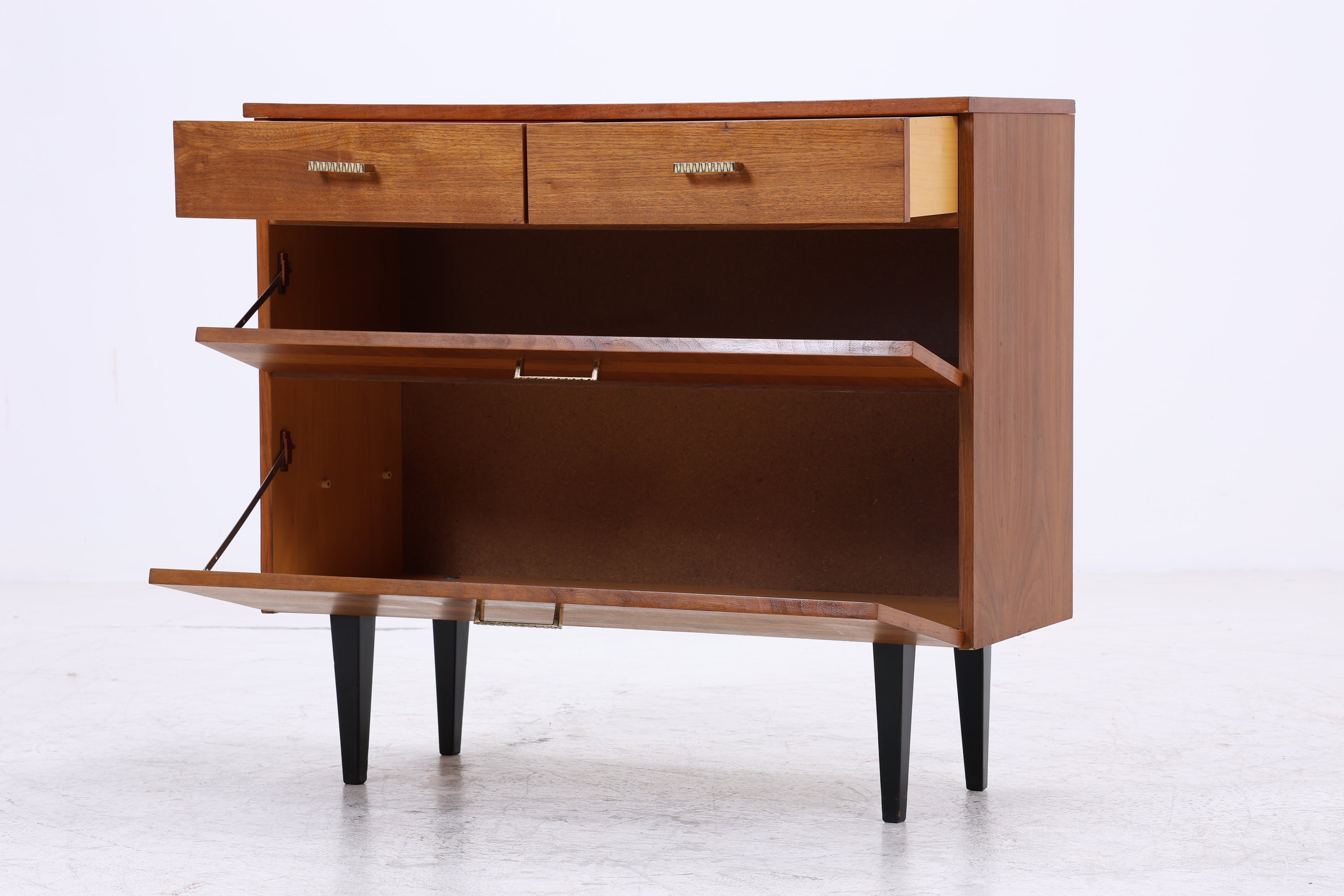 Vintage Schuhkommode | Mid Century Schuhschrank | 60er Jahre