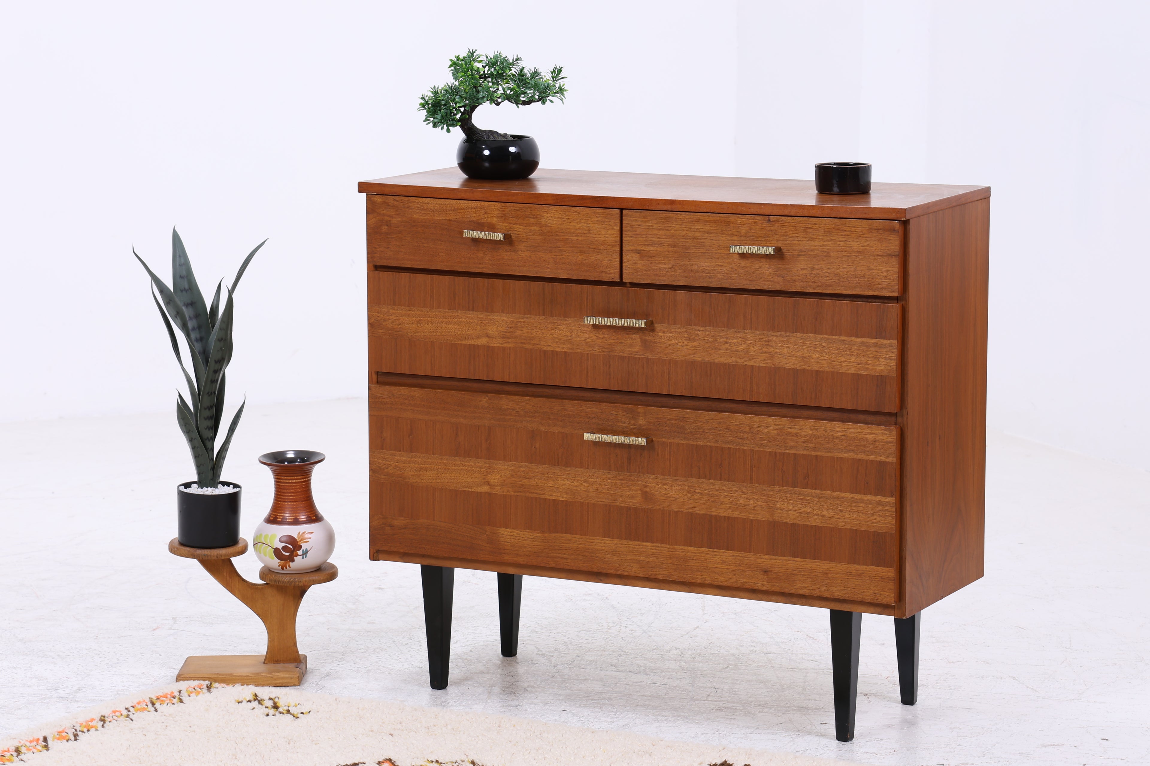 Vintage Schuhkommode | Mid Century Schuhschrank | 60er Jahre