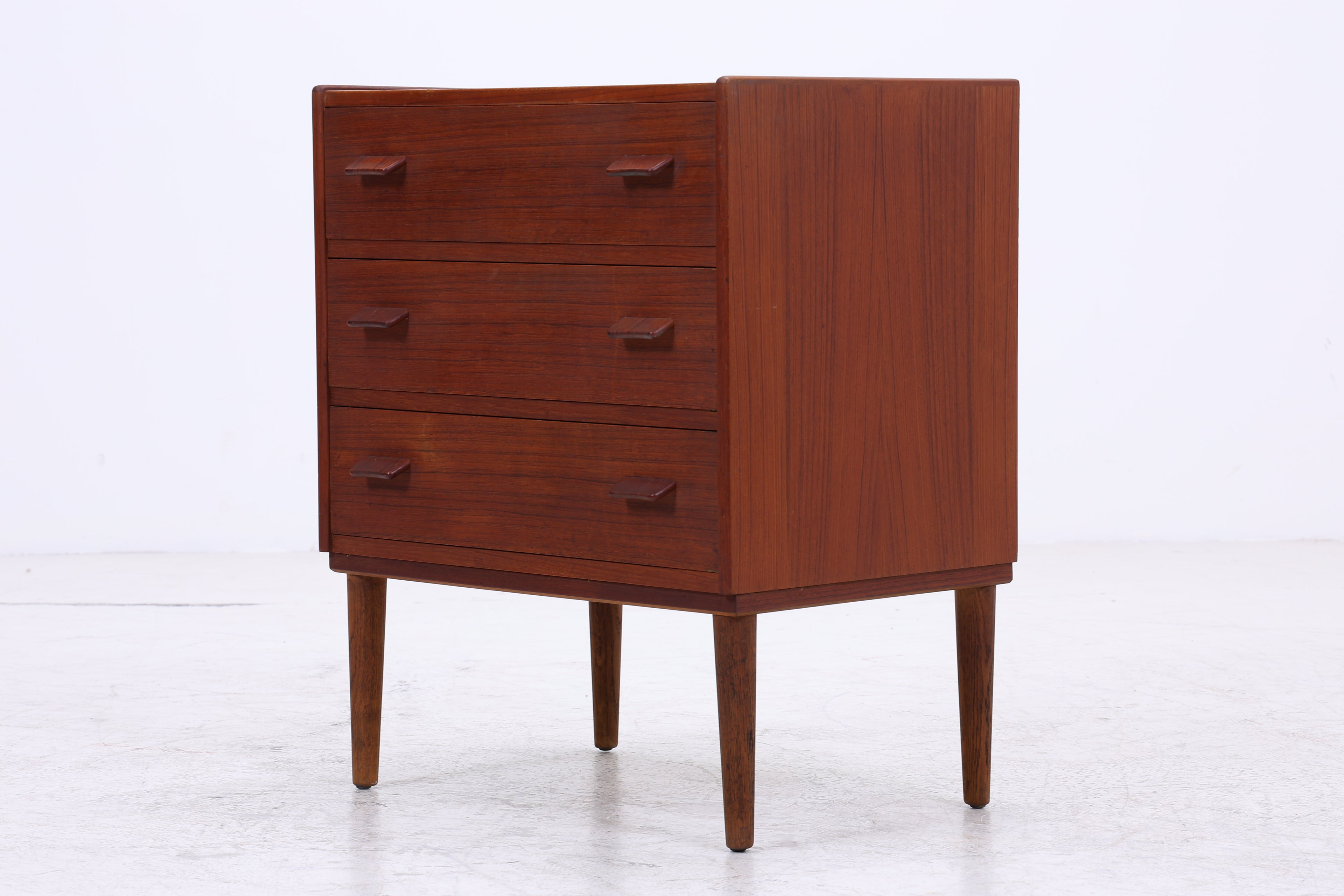 Vintage Teak Kommode von Carl Aage Skov für Munch Møbler | Danish Design | 3 Schubladen | 60er Jahre