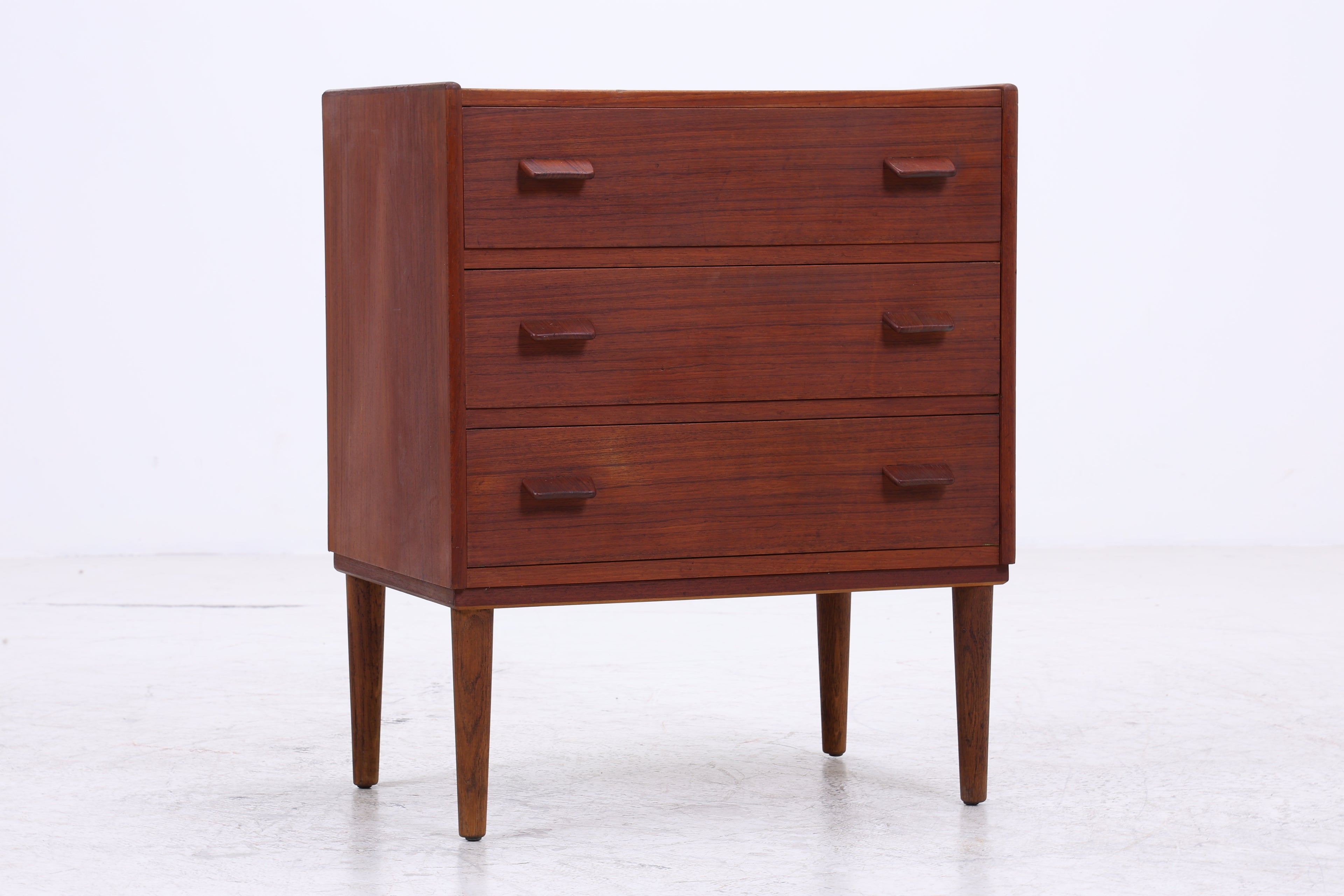Vintage Teak Kommode von Carl Aage Skov für Munch Møbler | Danish Design | 3 Schubladen | 60er Jahre