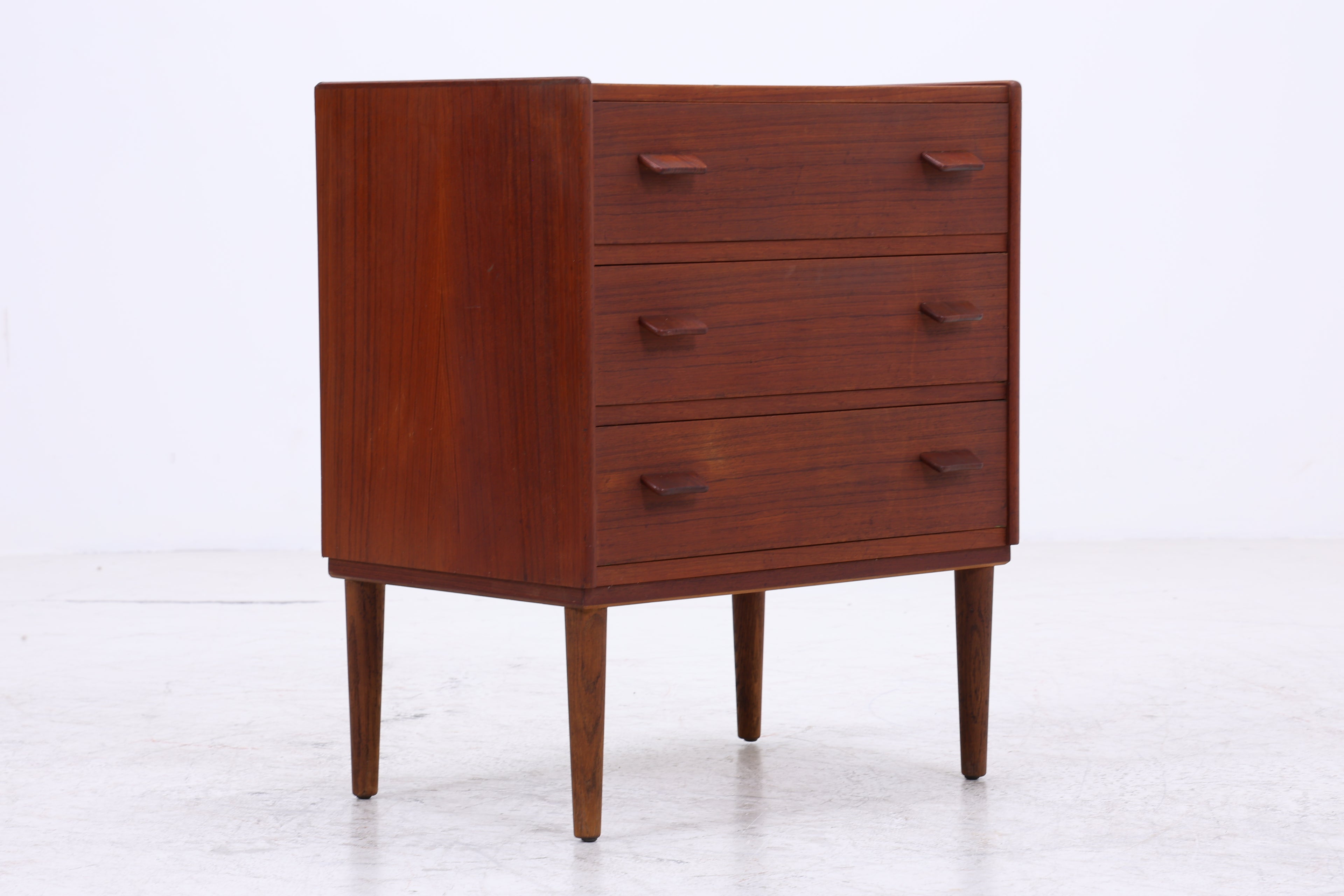 Vintage Teak Kommode von Carl Aage Skov für Munch Møbler | Danish Design | 3 Schubladen | 60er Jahre
