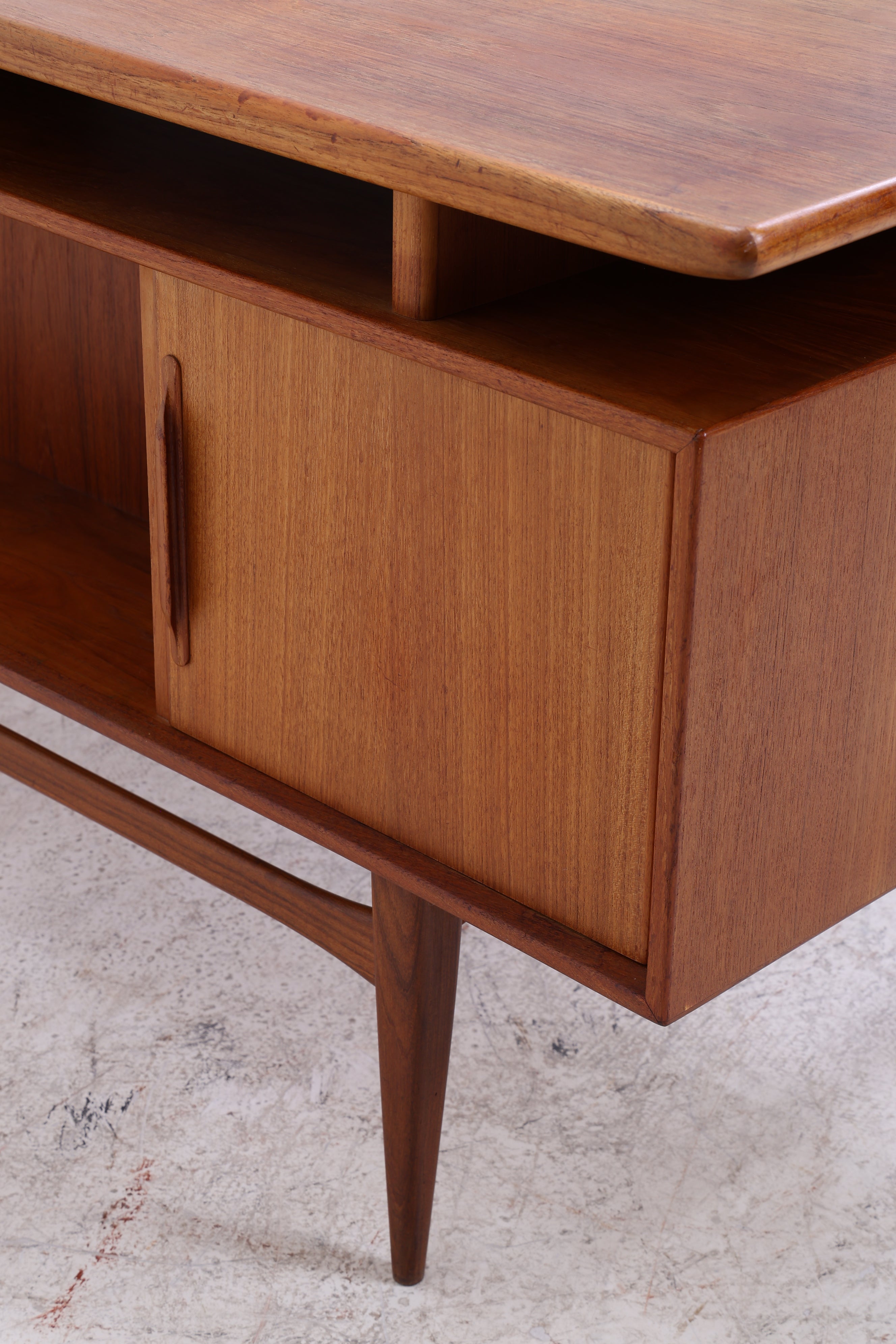 Heinrich Riestenpatt RT200 | Teak Schreibtisch | Mid Century