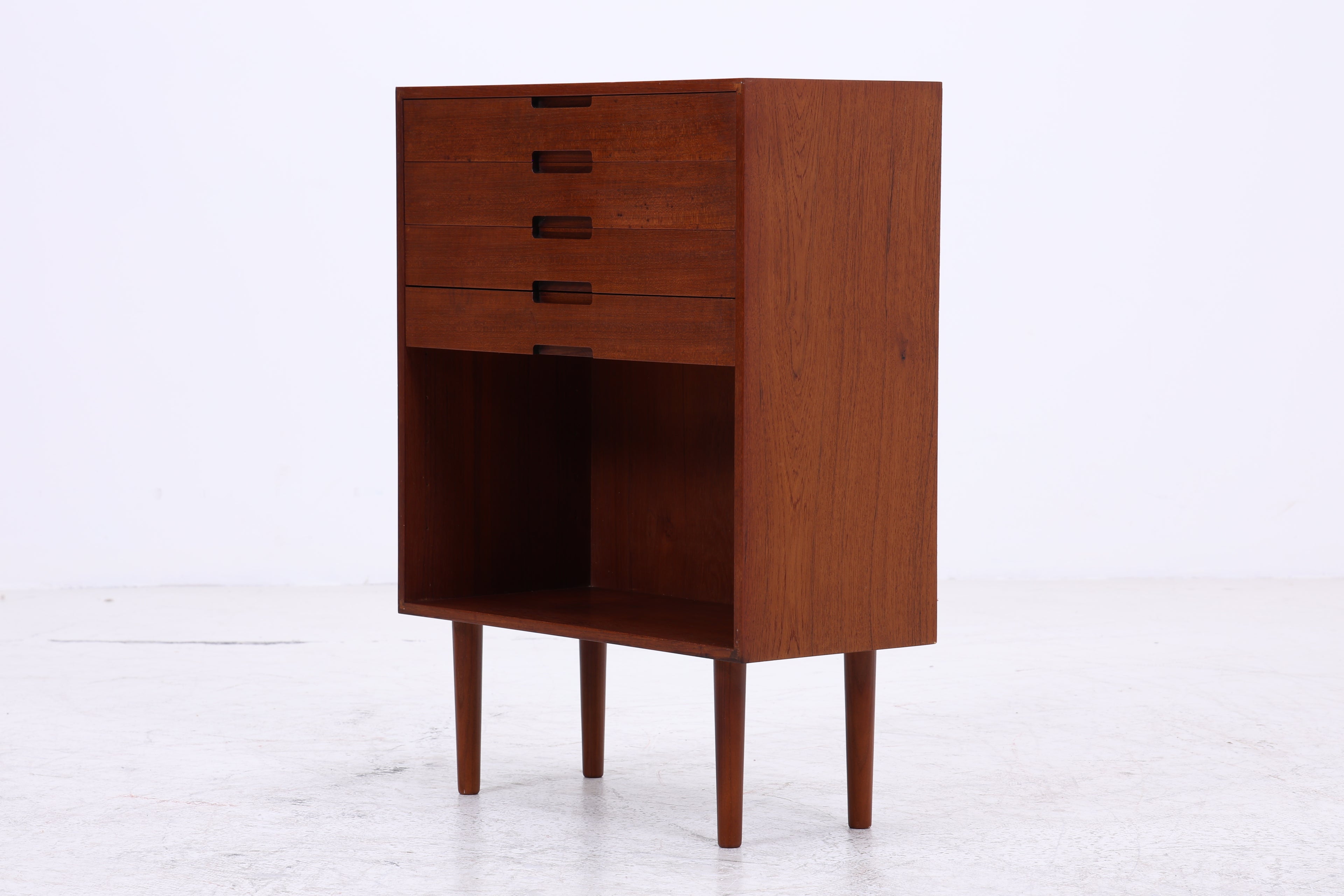 Vintage Teak Kommode | Mid Century Kommode | 5 Schubladen