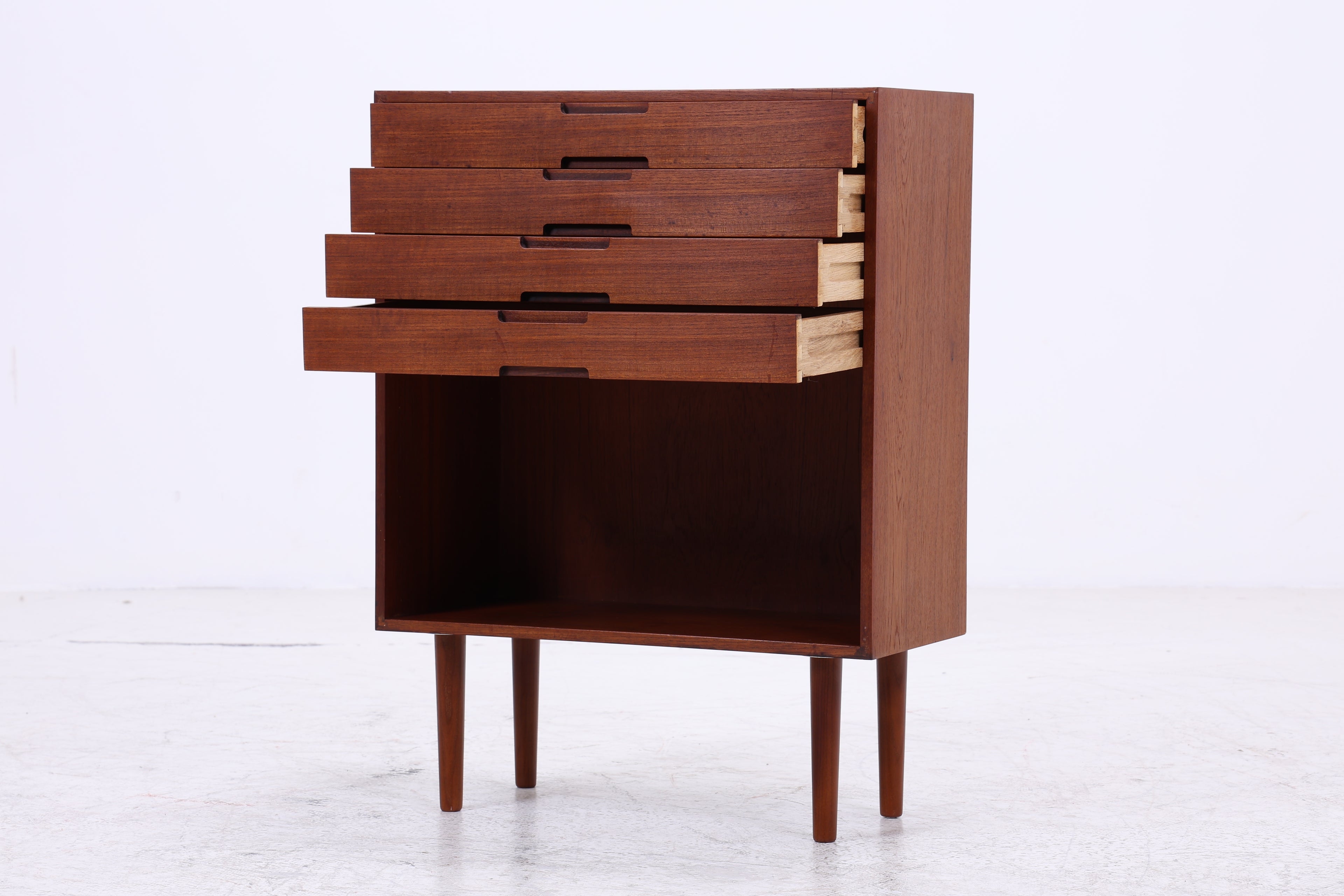Vintage Teak Kommode | Mid Century Kommode | 5 Schubladen