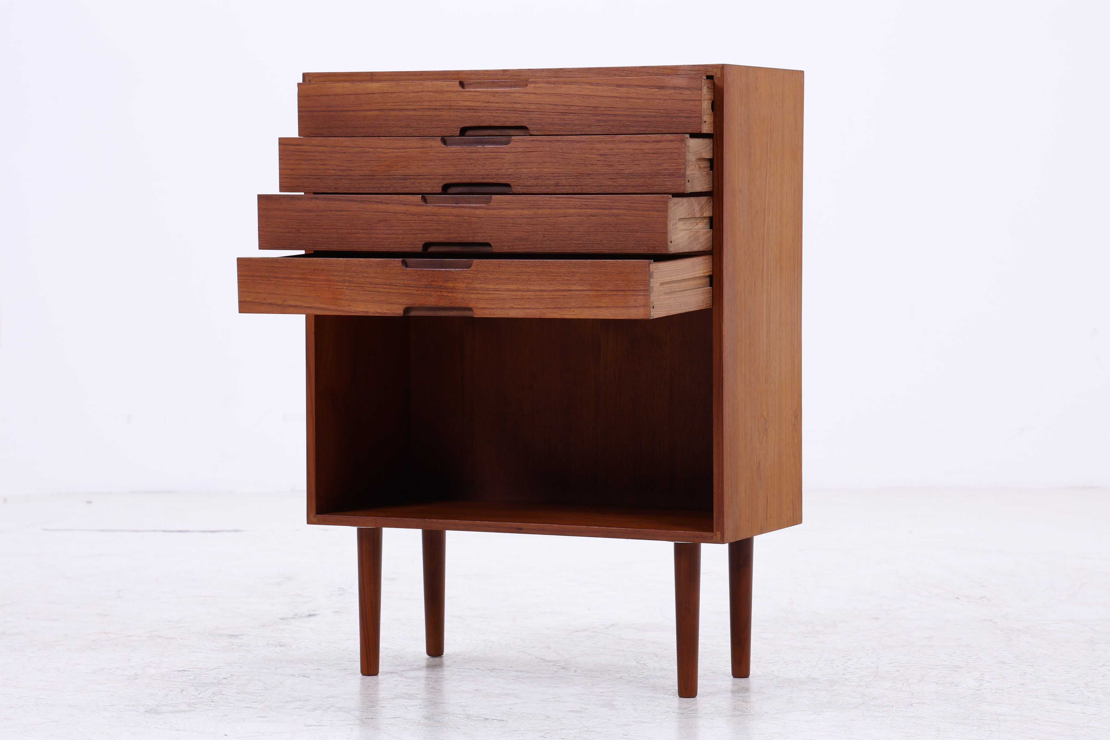 Vintage Teak Kommode | Mid Century Kommode | 5 Schubladen