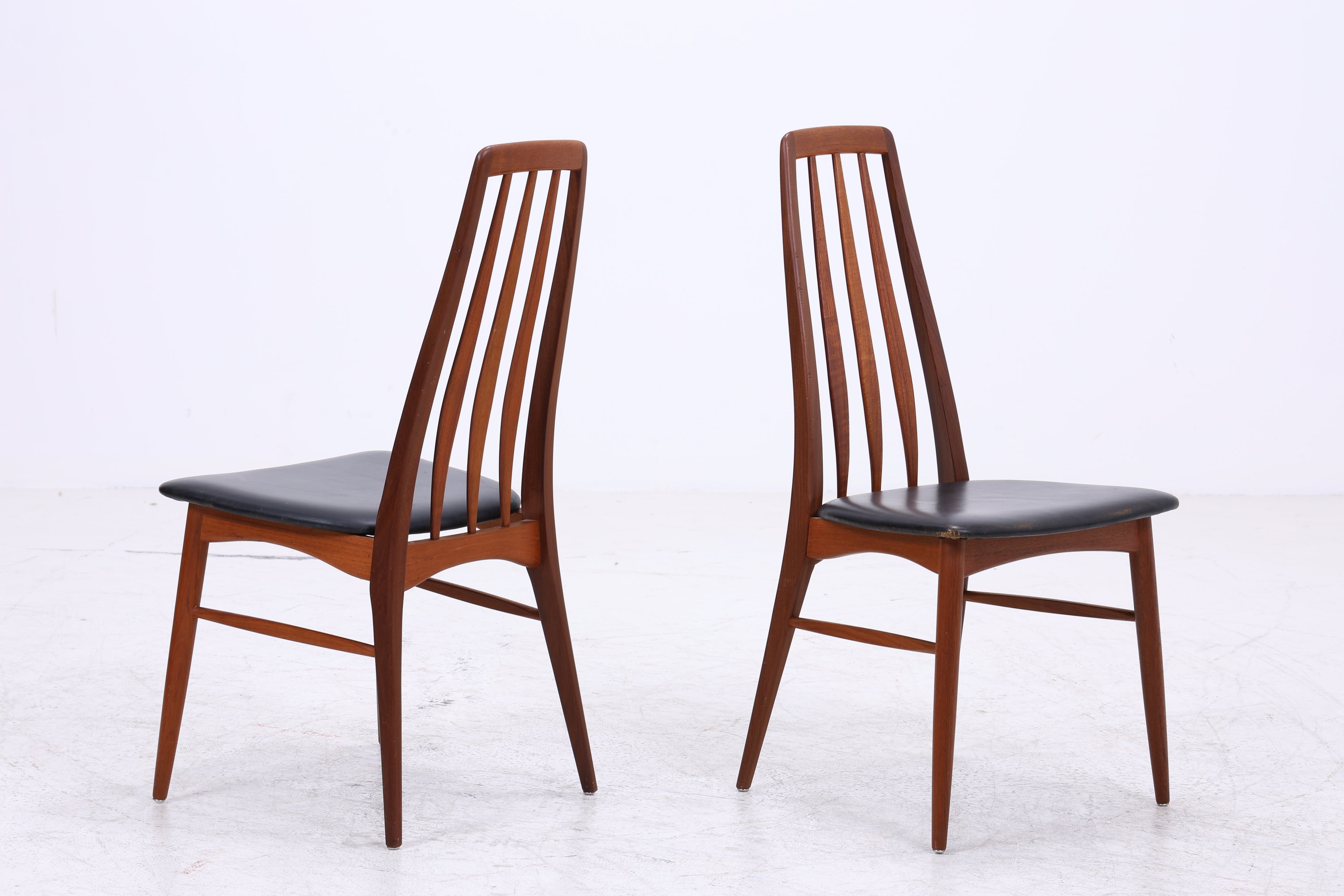 Niels Koefoed Eva Teak Stühle | 2er Set | Danish Design