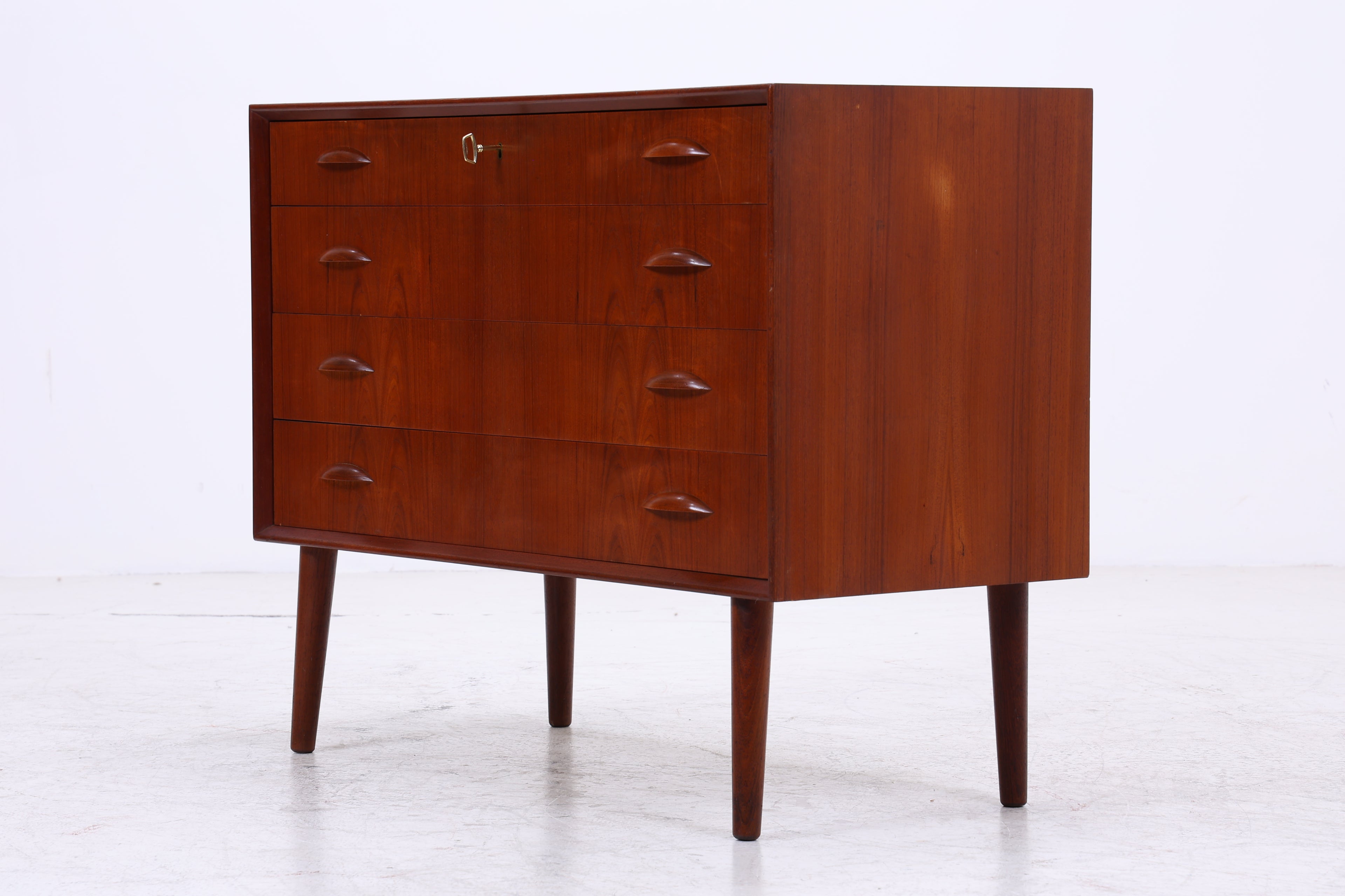 Johannes Sorth Teak Kommode | 4 Schubladen | Danish Design