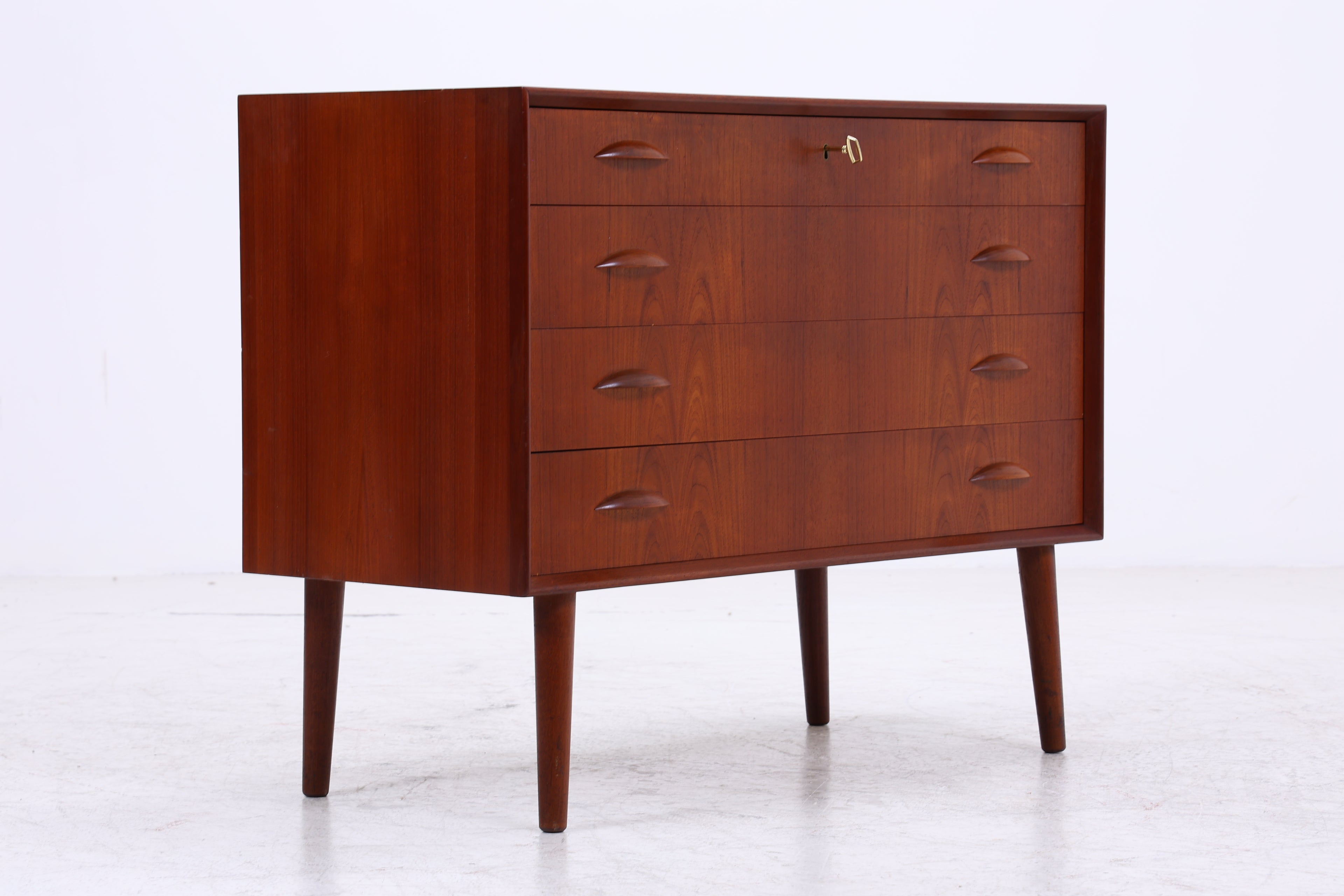Johannes Sorth Teak Kommode | 4 Schubladen | Danish Design