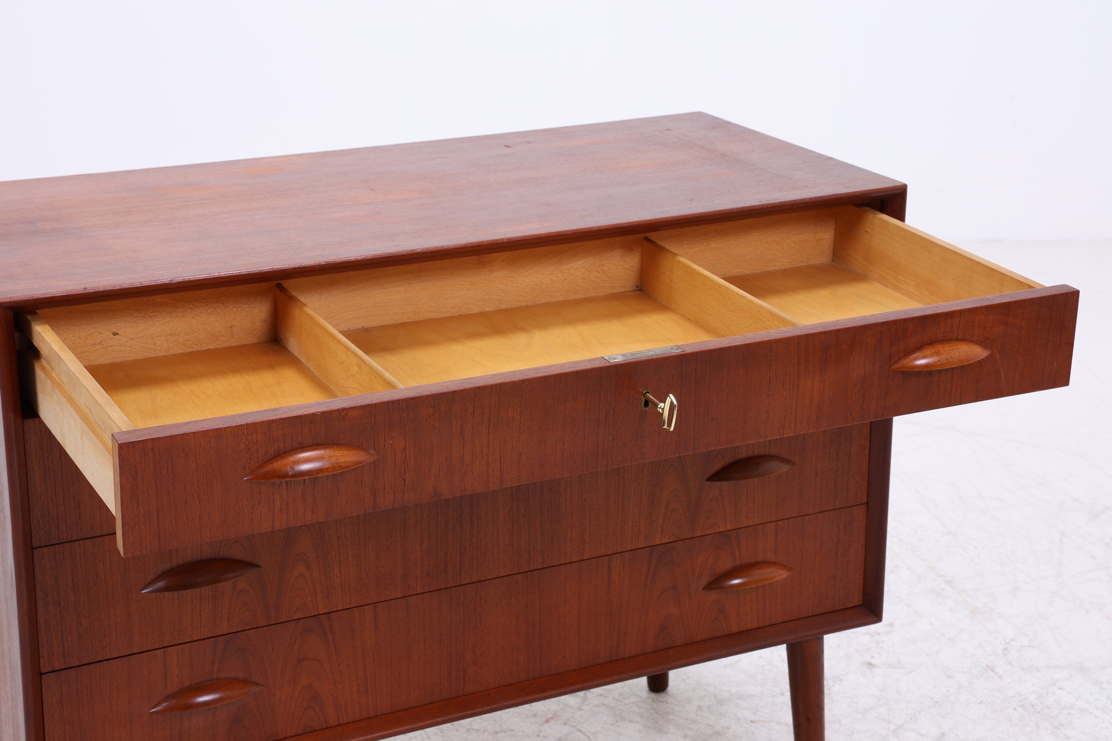 Johannes Sorth Teak Kommode | 4 Schubladen | Danish Design