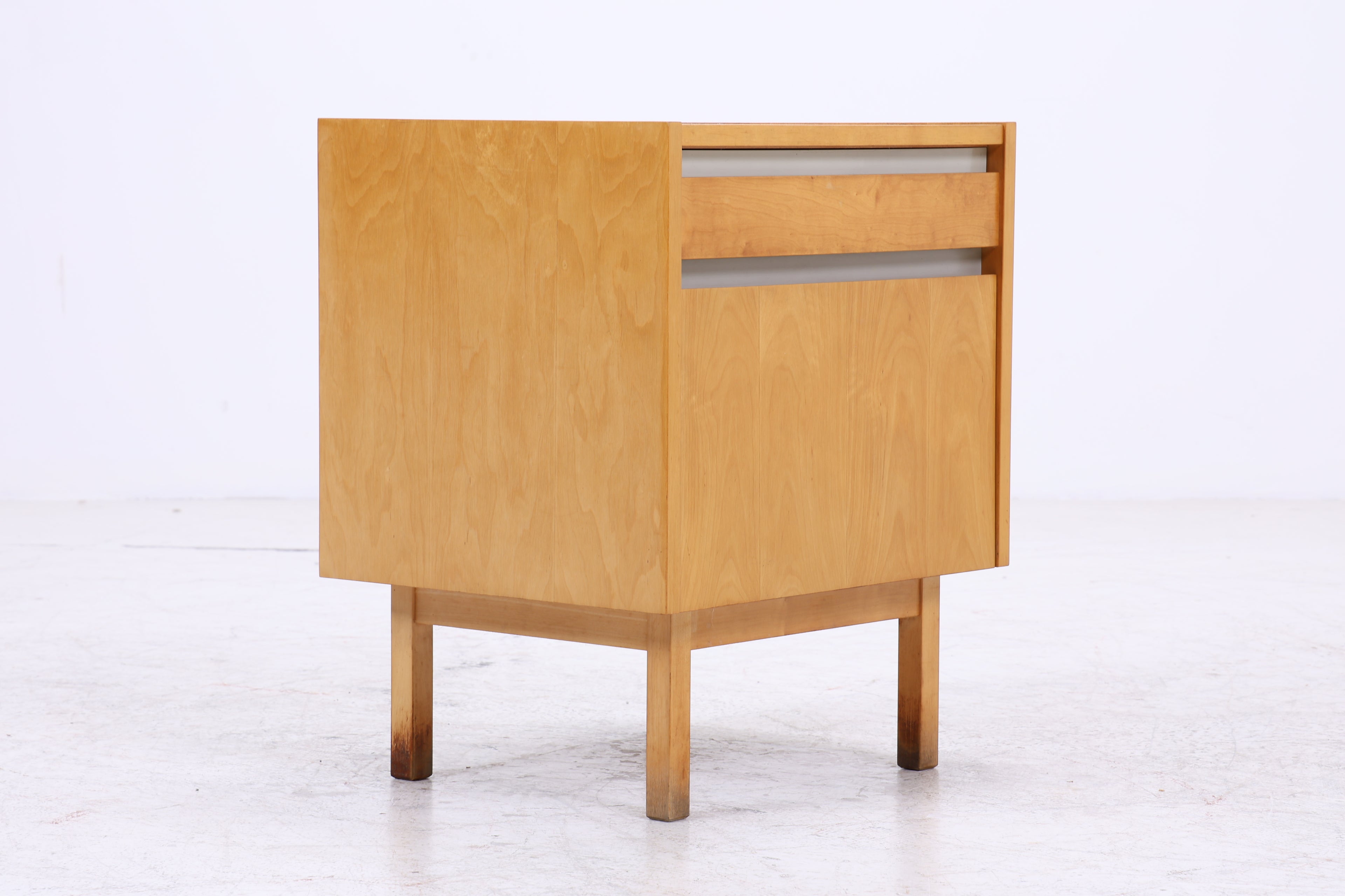 Hellerau Nachttisch | Birke | Vintage | 60er Jahre | DDR Design