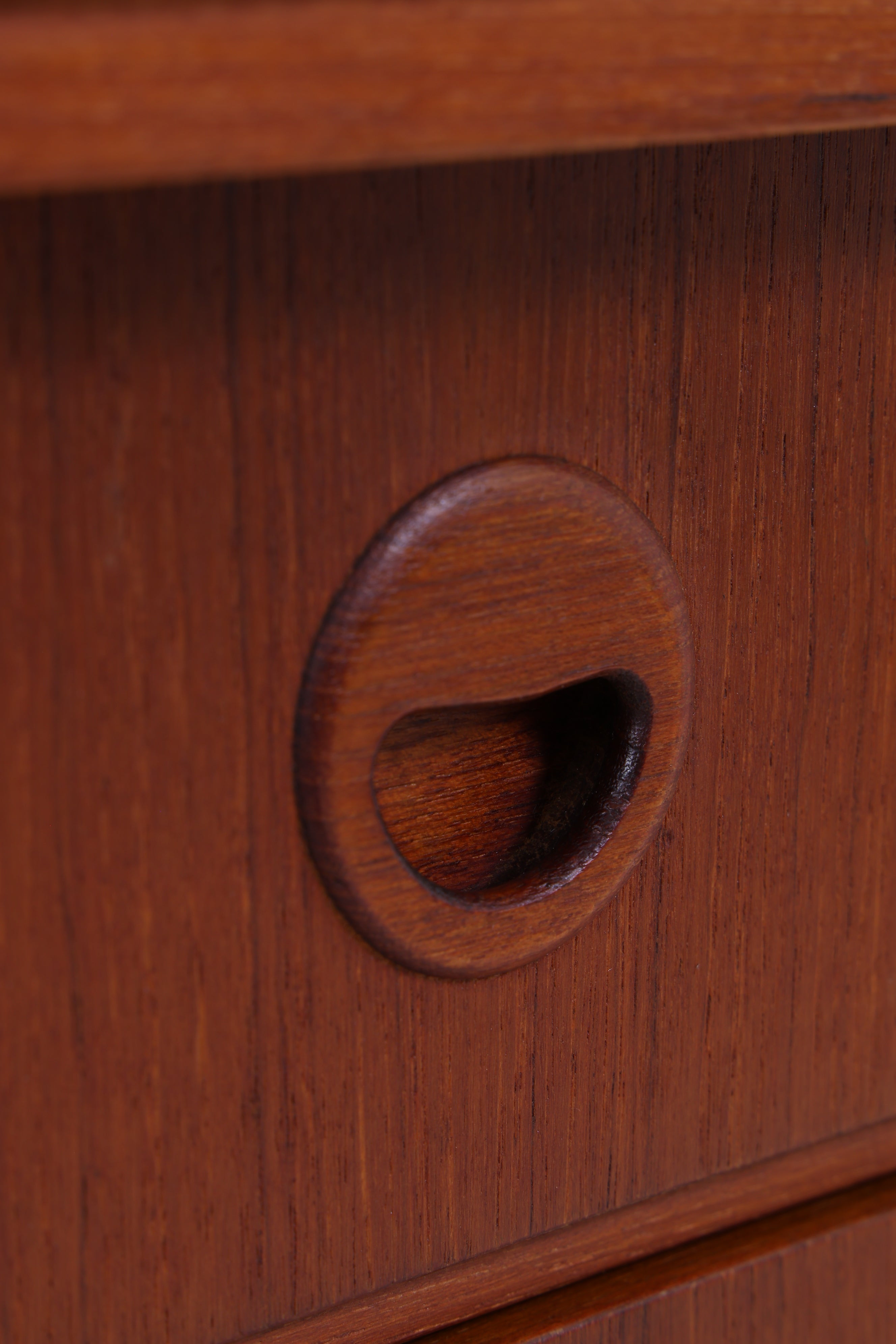 Musterring Teak Kommode | Vintage Schrank | Schiebetür & Schubladen