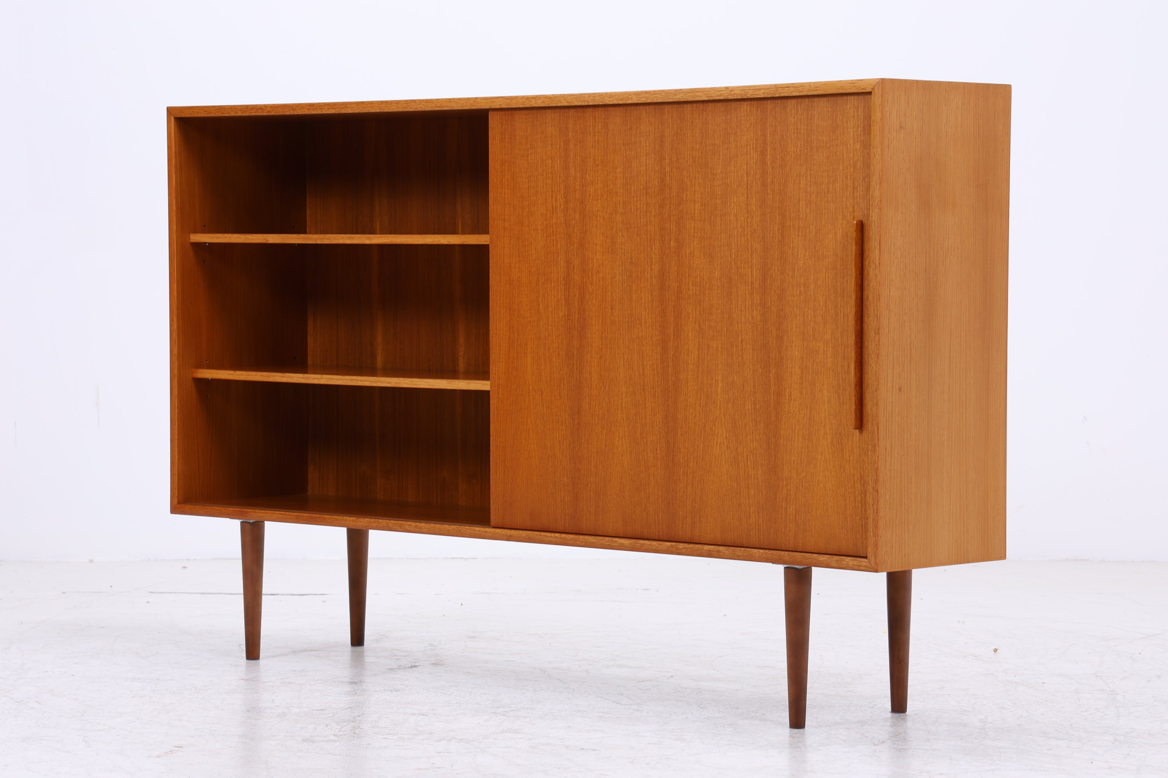 WK Möbel Highboard | Vintage Teak | Mid Century | Schiebetüren