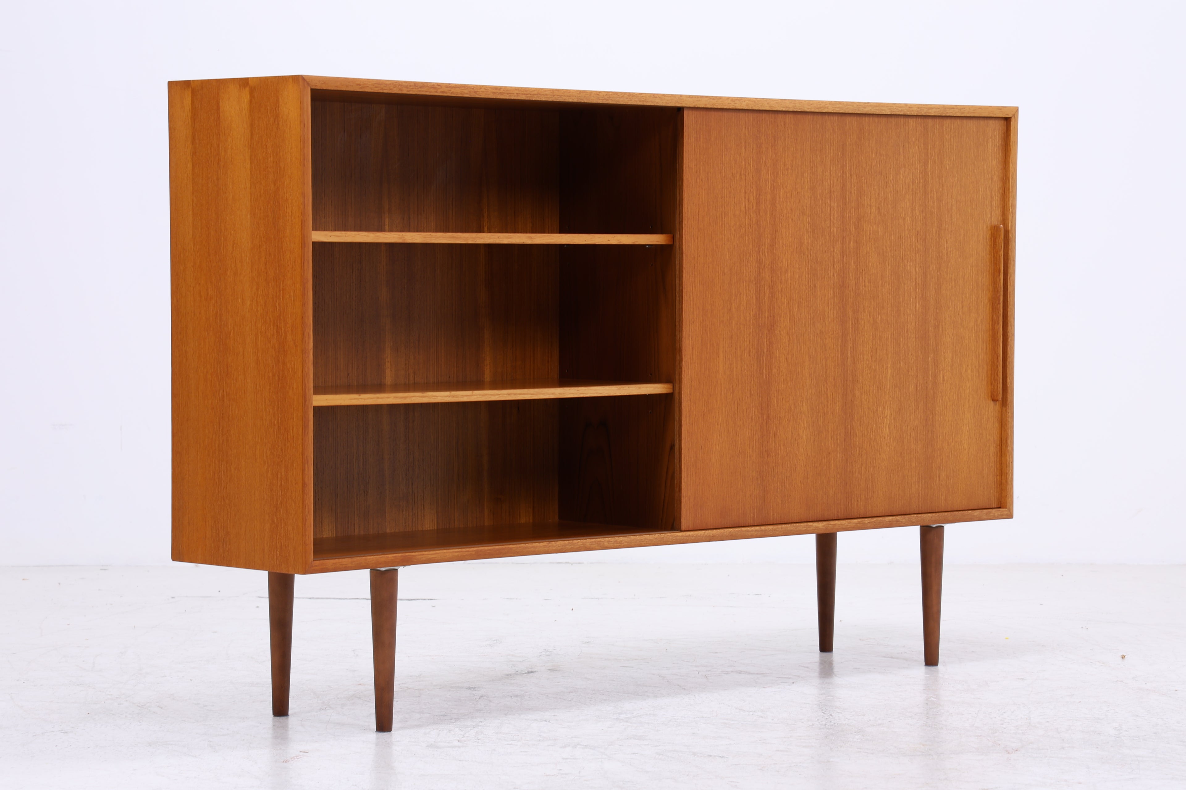 WK Möbel Highboard | Vintage Teak | Mid Century | Schiebetüren