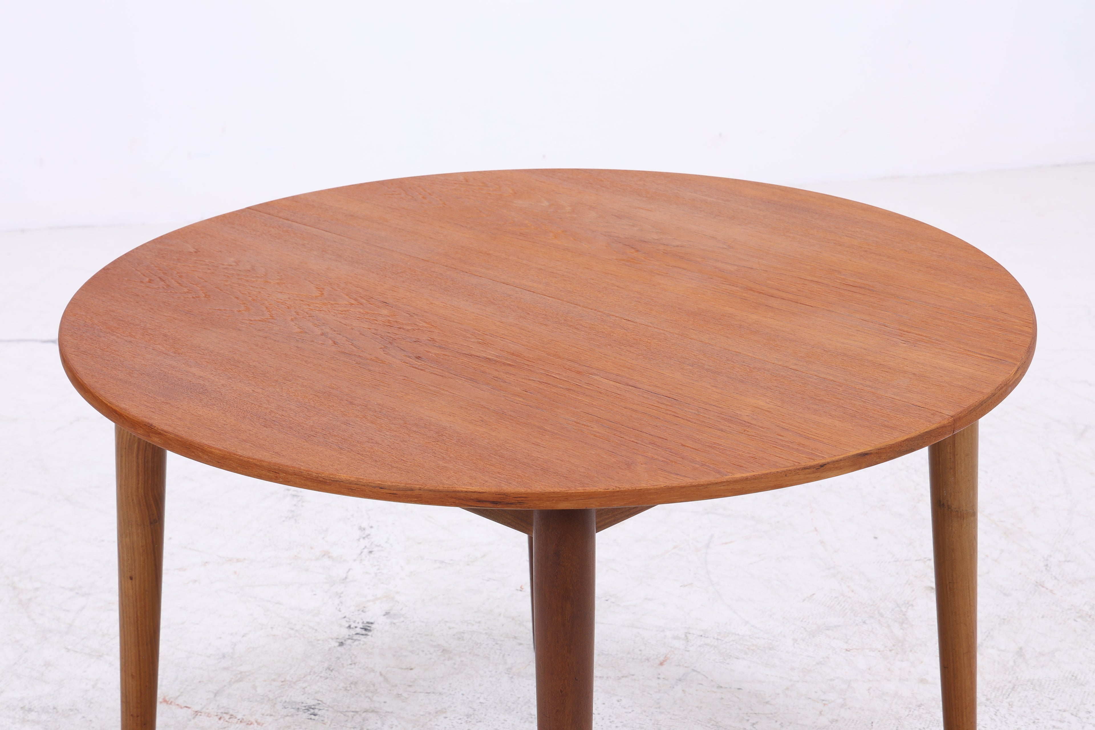 Vintage Teak Esstisch | Runder Esstisch | Danish Design