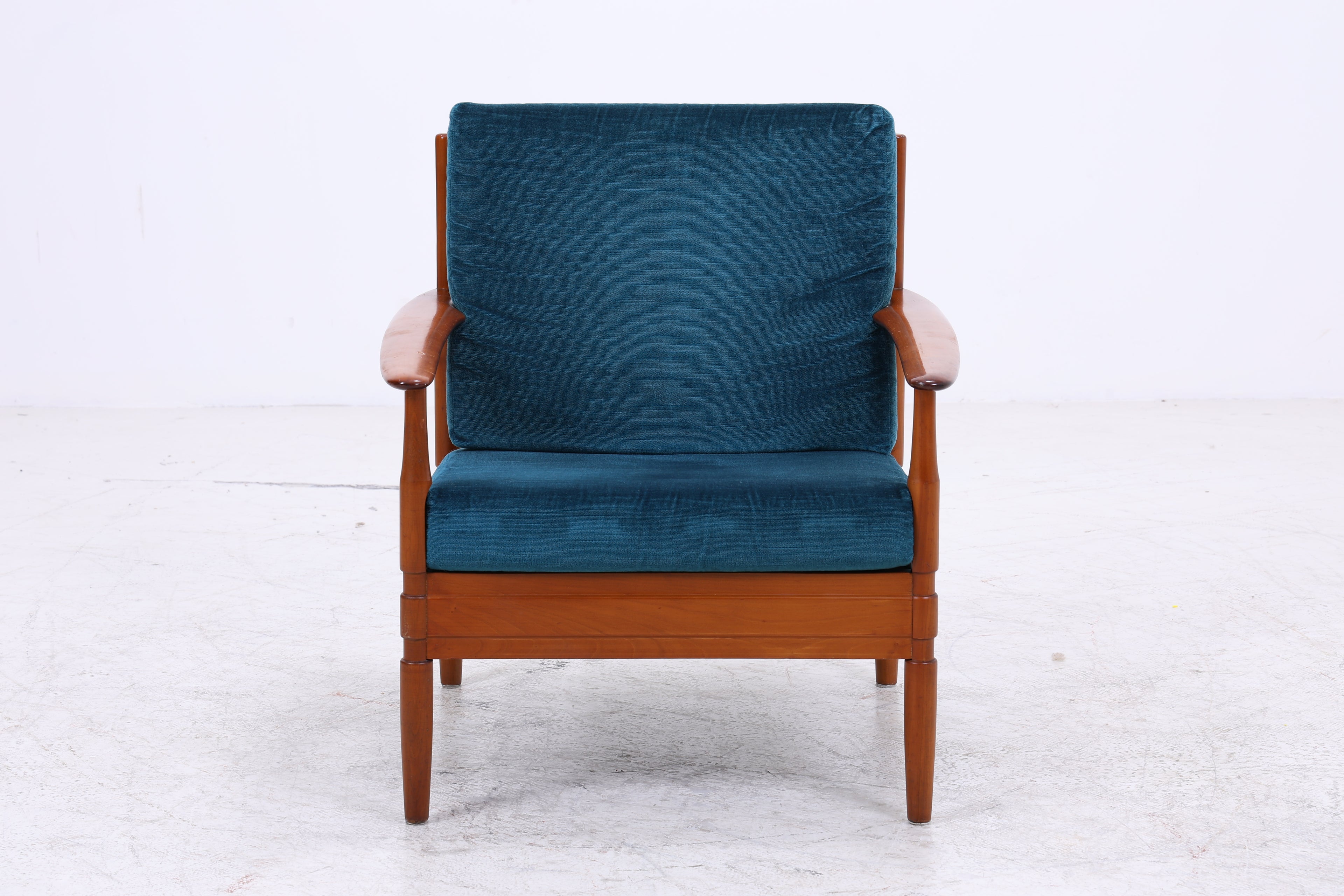 Grete Jalk Teak Sessel Set | 2 Lounge Chairs | Danish Design
