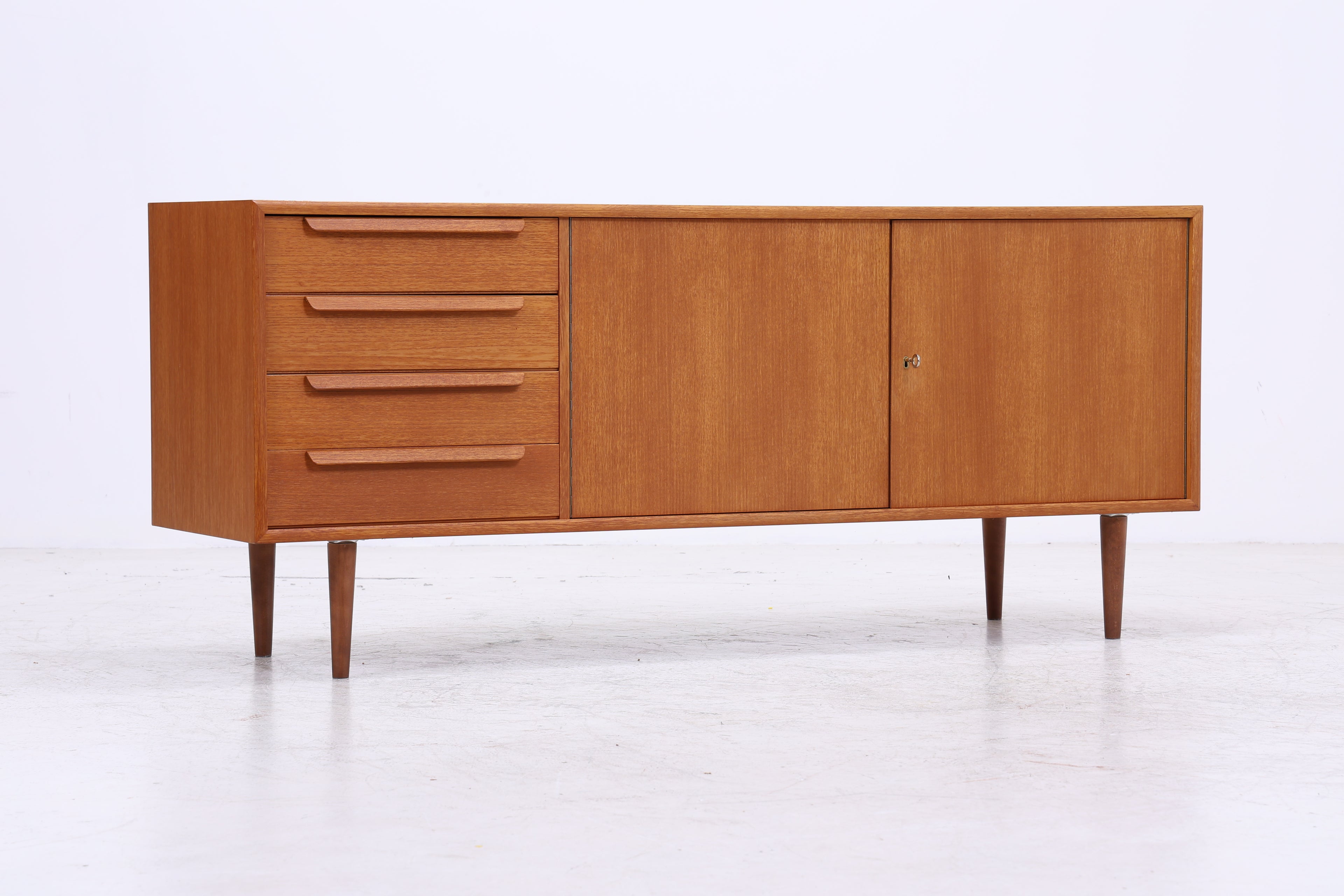 Vintage Teak Sideboard von WK Möbel | Mid Century Anrichte | 60er Jahre