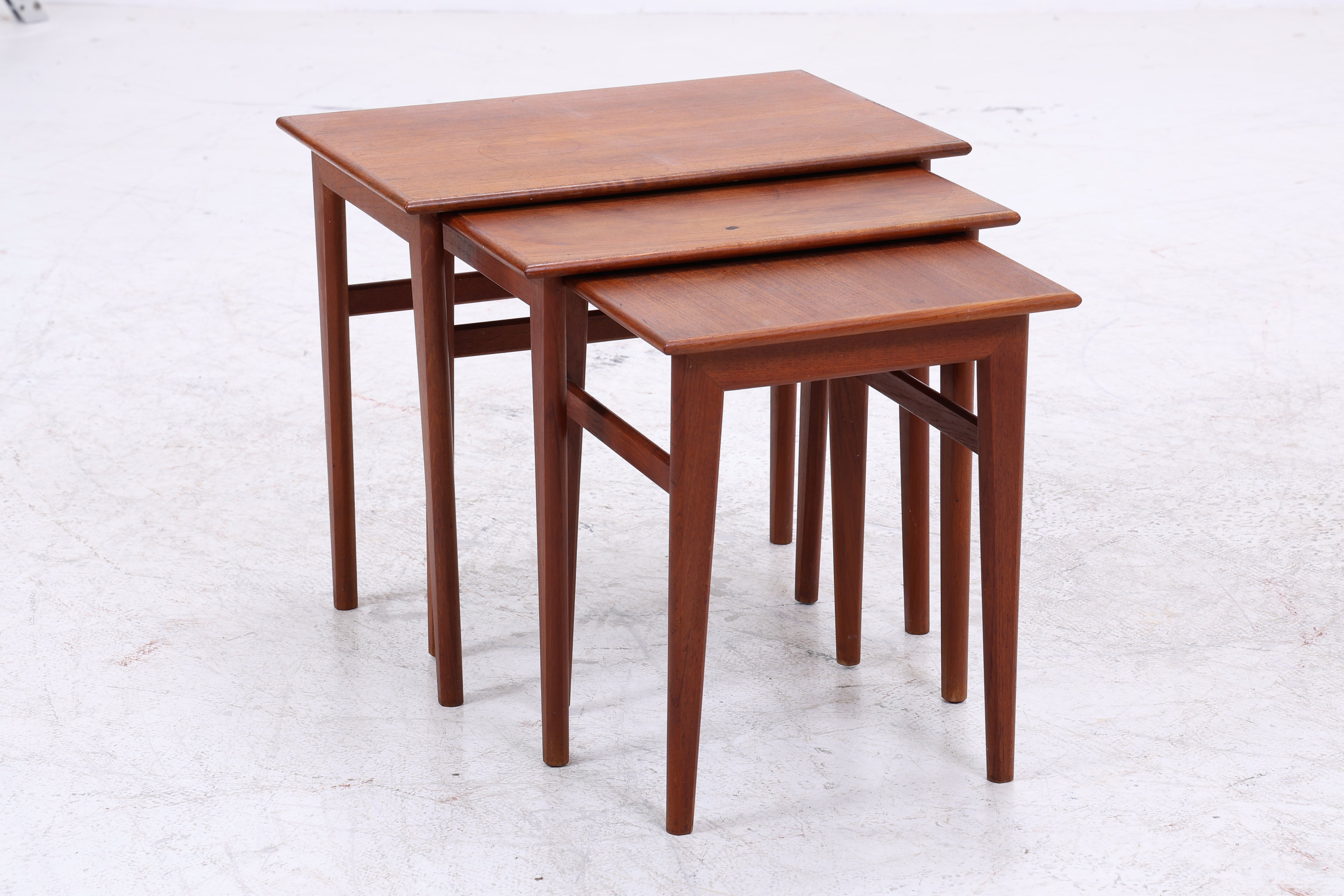 Vintage Teak Satztische | 3er Set | Mid Century | Danish Design