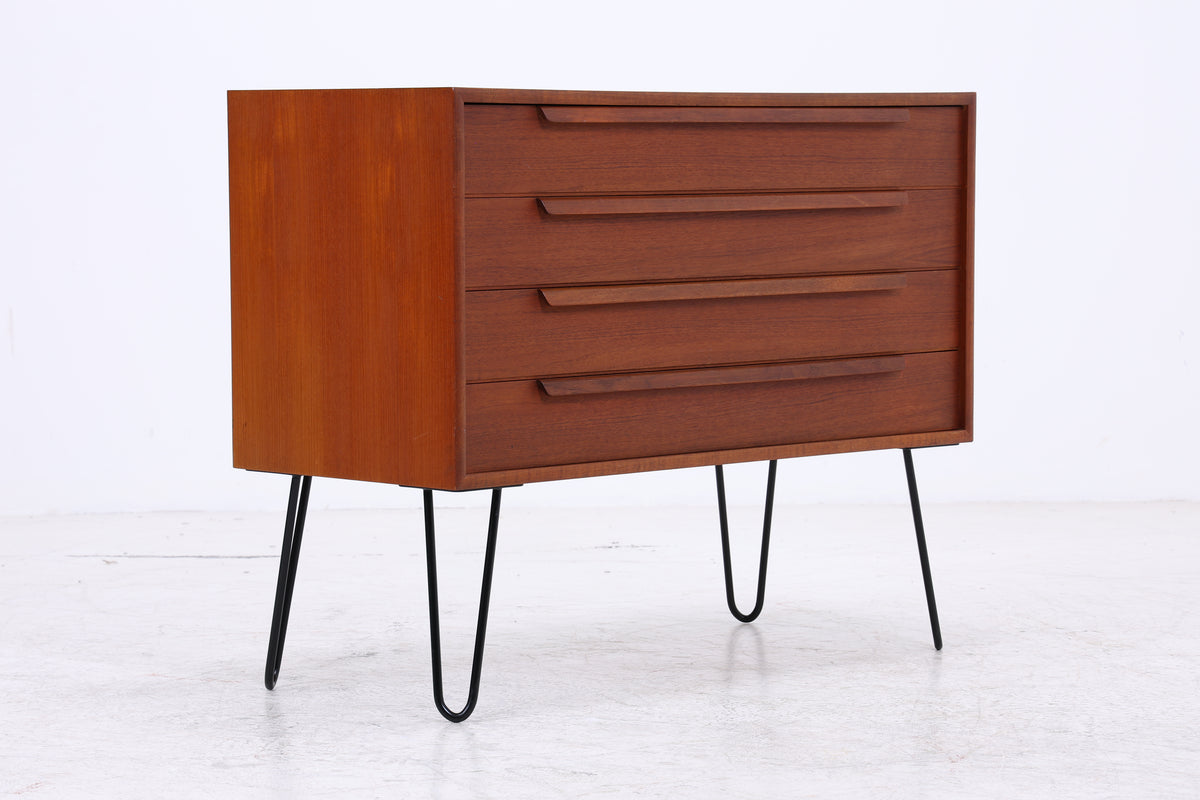 WK Möbel Teak Kommode | Vintage | Mid Century | 4 Schubladen
