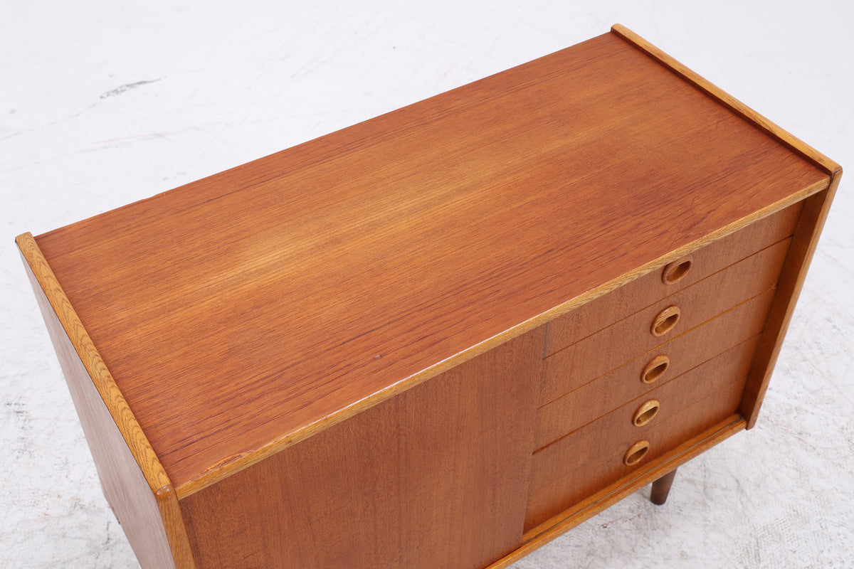 Vintage Teak Kommode | Mid Century | 5 Schubladen | Danish Design