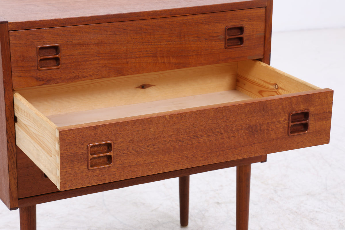 Vintage Teak Kommode | Danish Design | Mid Century | 3 Schubladen