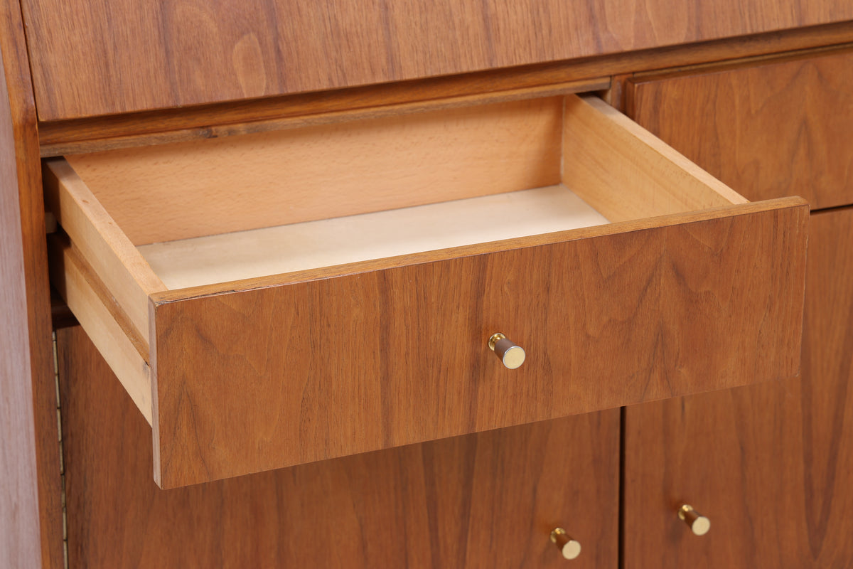 Vintage Nussbaum Sekretär | Mid Century | 60er Jahre