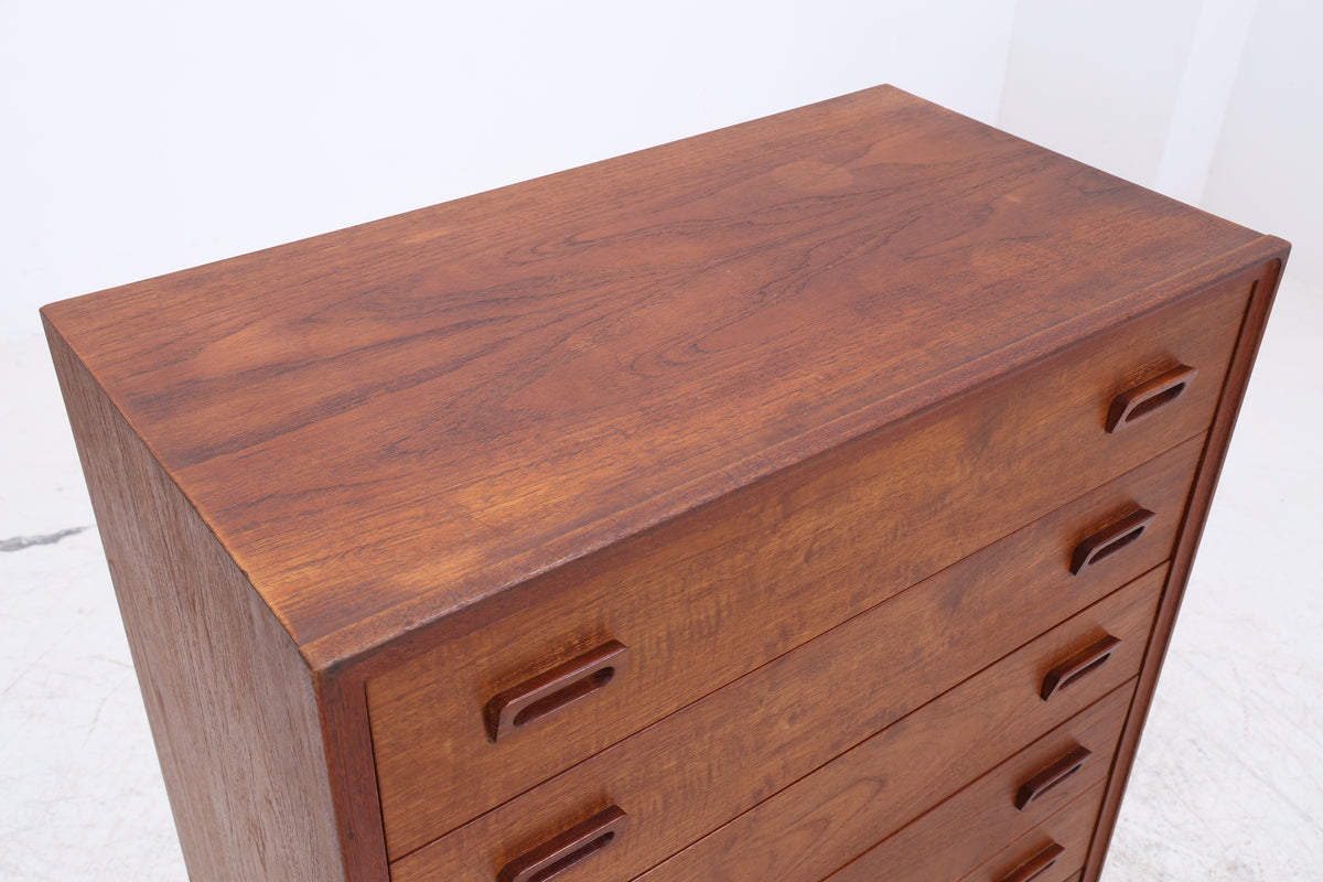 Vintage Teak Tallboy | Mid Century Kommode | 7 Schubladen