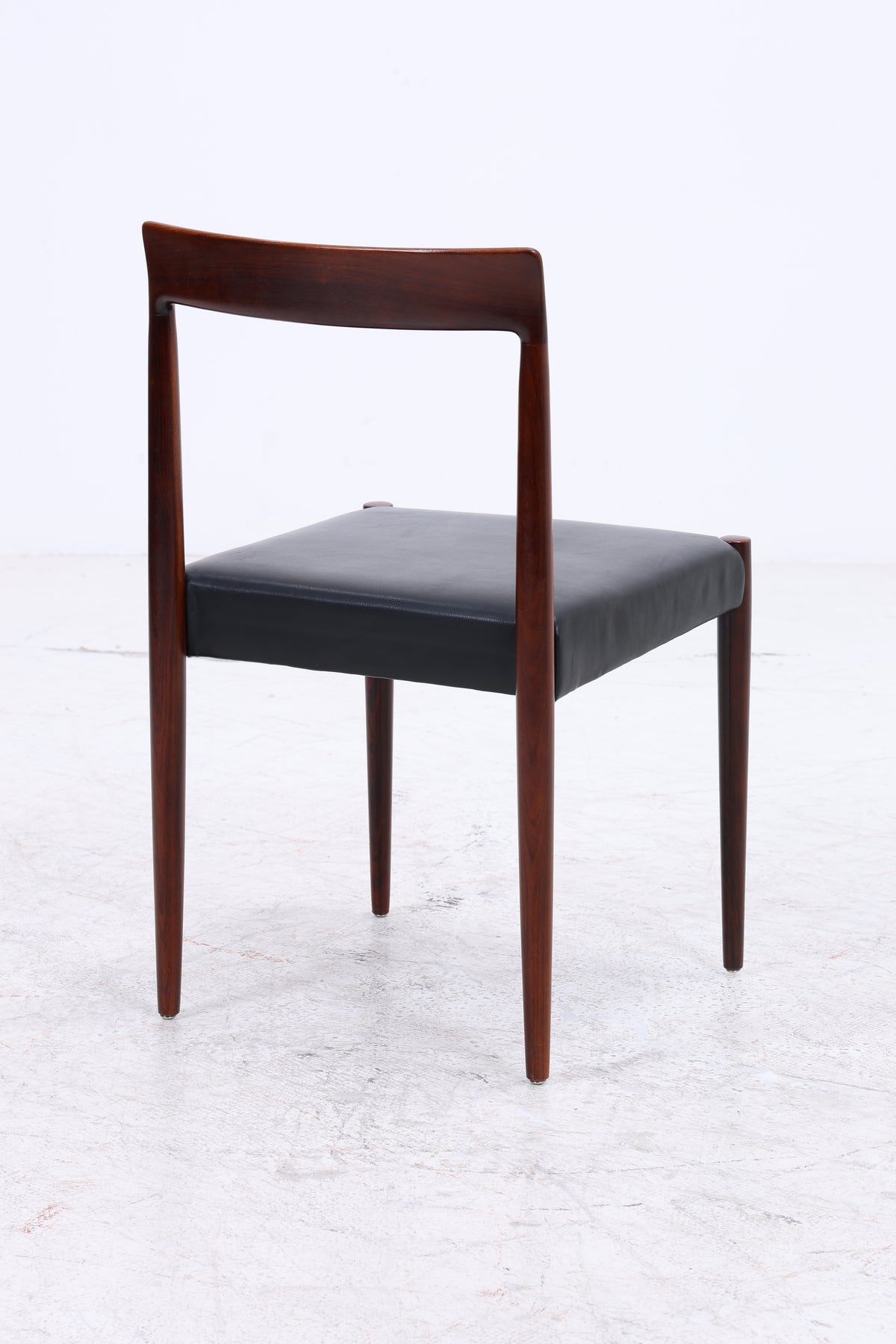 Lübke Stühle | 4er Set Vintage Palisander | Mid Century | Leder