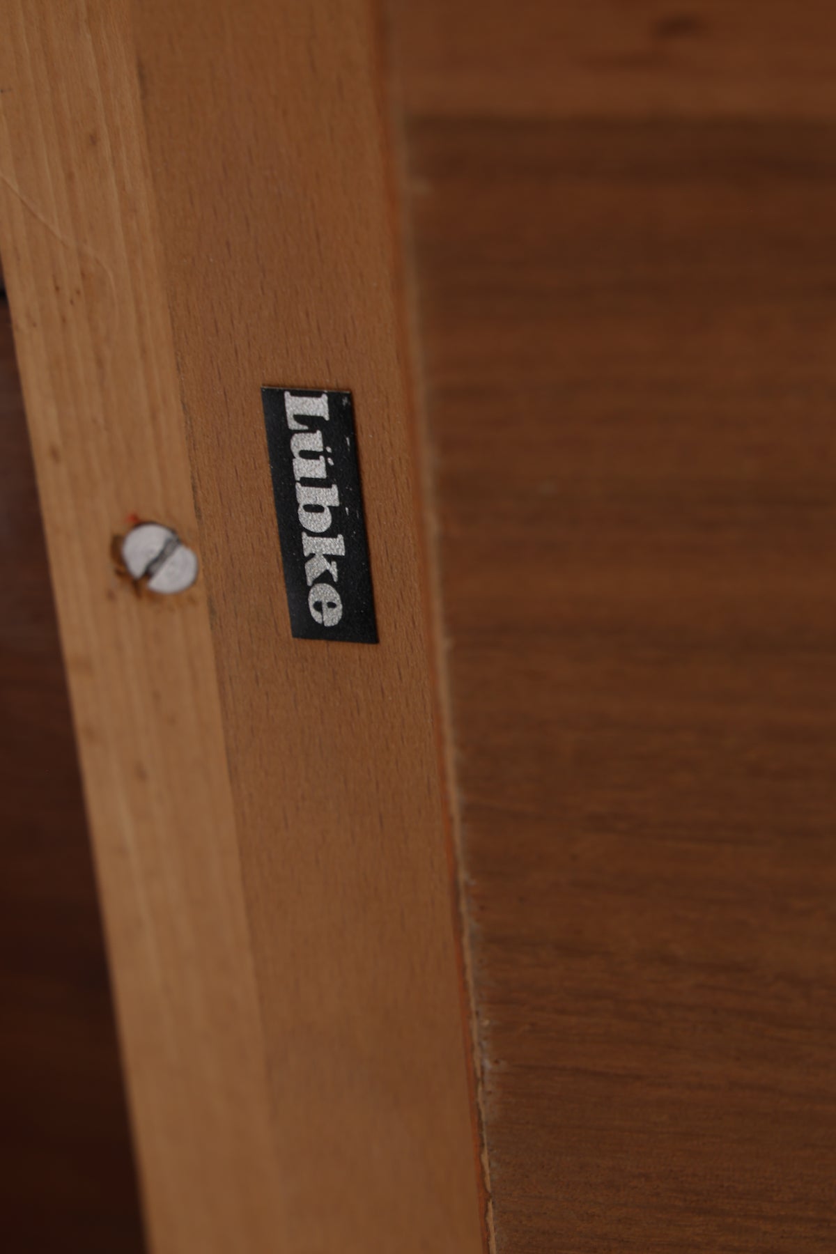 Lübke Esstisch | Vintage Palisander | Rund & ausziehbar