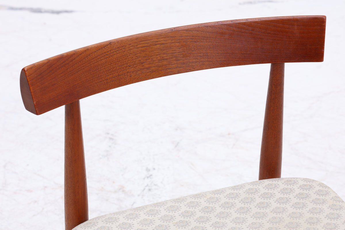 Hans Olsen Roundette | 4er Set Stühle | Frem Røjle | Teak